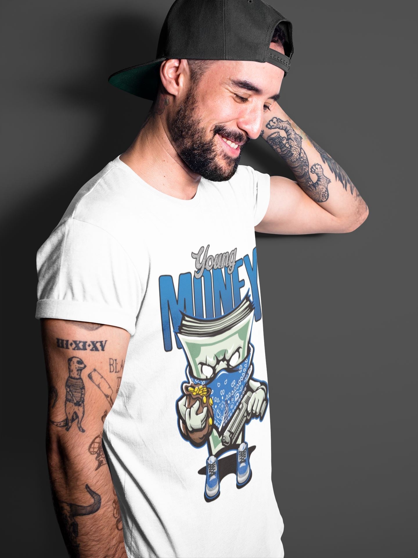 Jordan 3 Varsity Royal Sneaker Match Tees Young Money Sneaker Tees Jordan 3 Varsity Royal Sneaker Release Tees Unisex Shirts