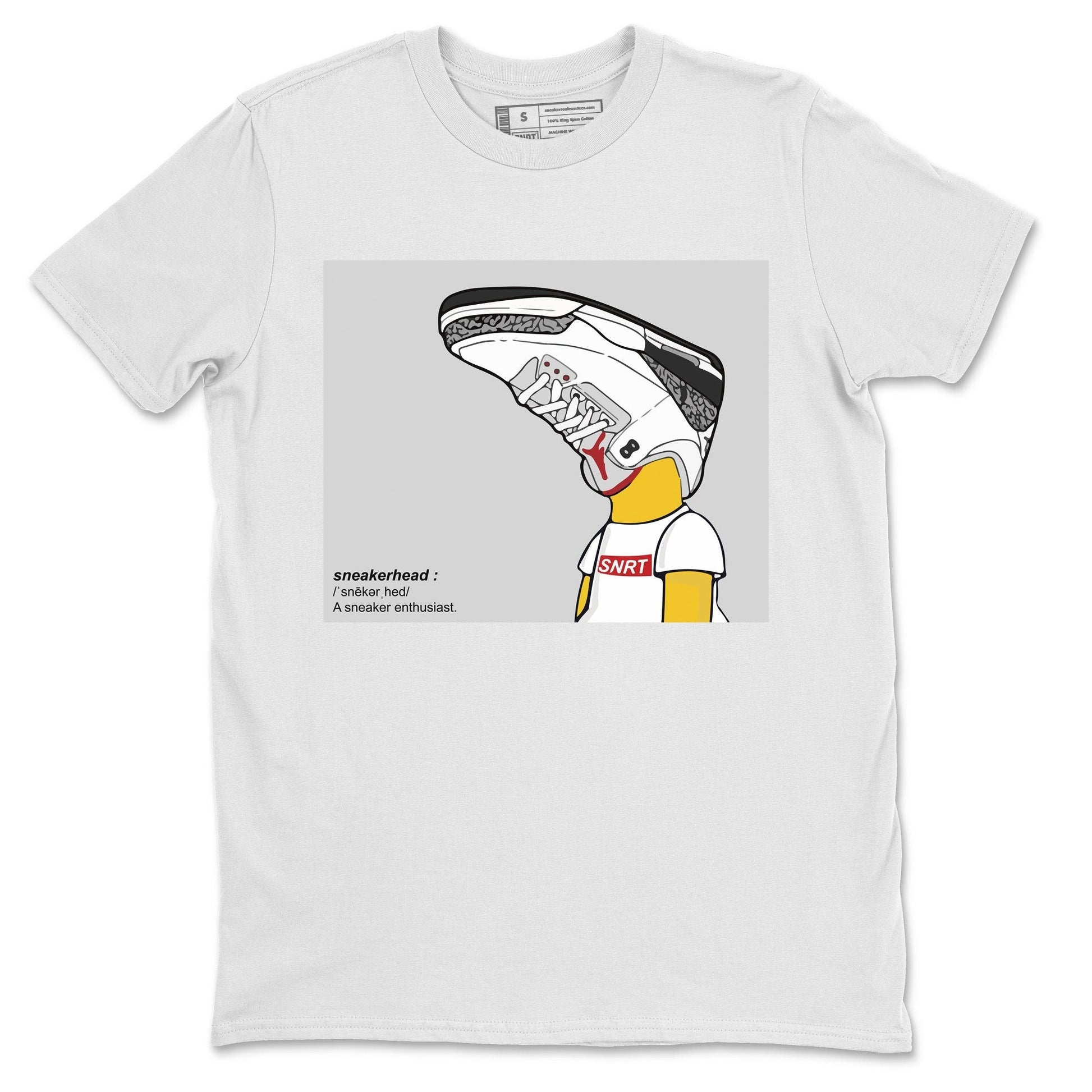 Jordan 3 White Cement Sneaker Match Tees AJ3 Sneakerhead Sneaker Tees Jordan 3 White Cement Sneaker Release Tees Unisex Shirts