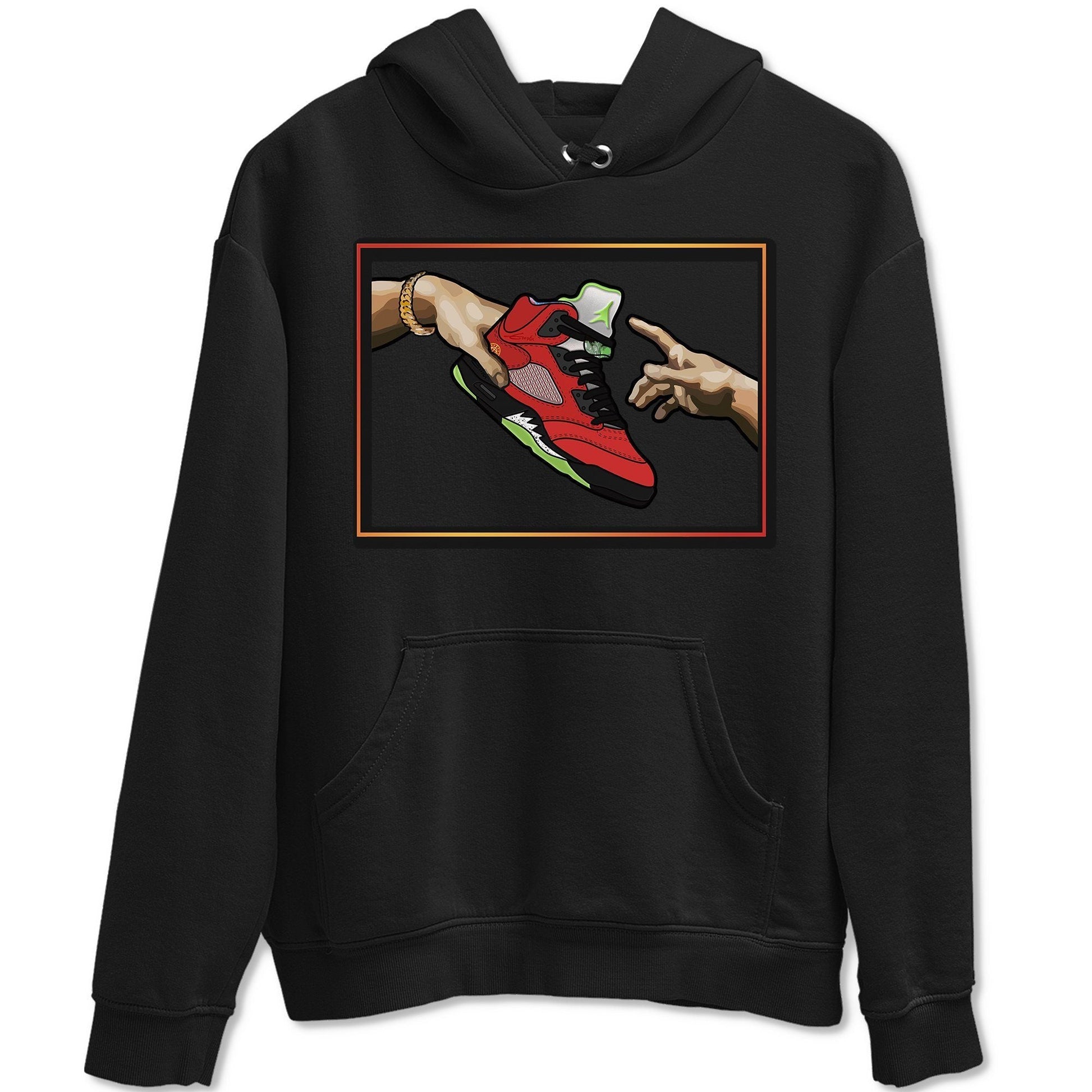 Jordan 5 What The Sneaker Match Tees Adam's Creation Sneaker Tees Jordan 5 What The Sneaker Release Tees Unisex Shirts