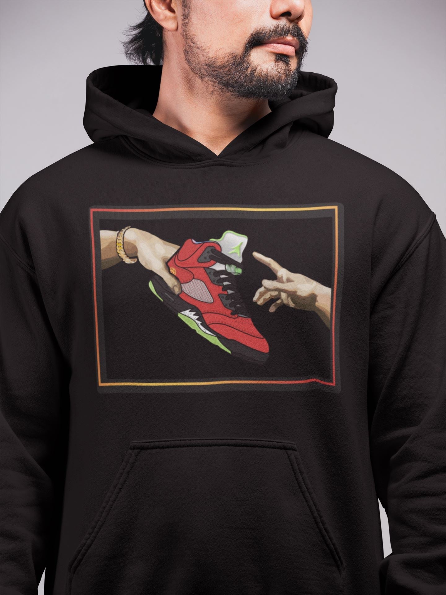 Jordan 5 What The Sneaker Match Tees Adam's Creation Sneaker Tees Jordan 5 What The Sneaker Release Tees Unisex Shirts
