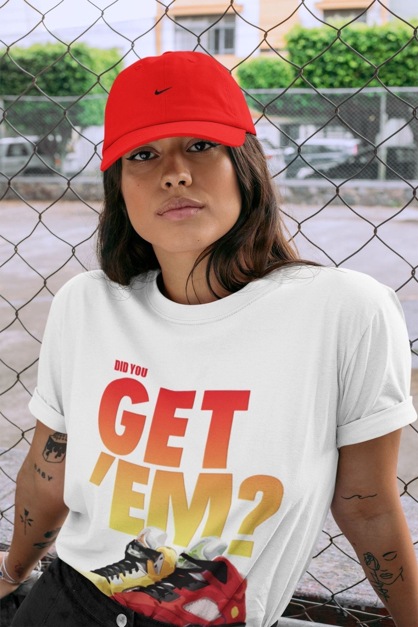 Jordan 5 Retro What The Sneaker Match Tees Did You Get Em SNRT Sneaker Tees Jordan 5 Retro What The SNRT Sneaker Release Tees Unisex Shirts