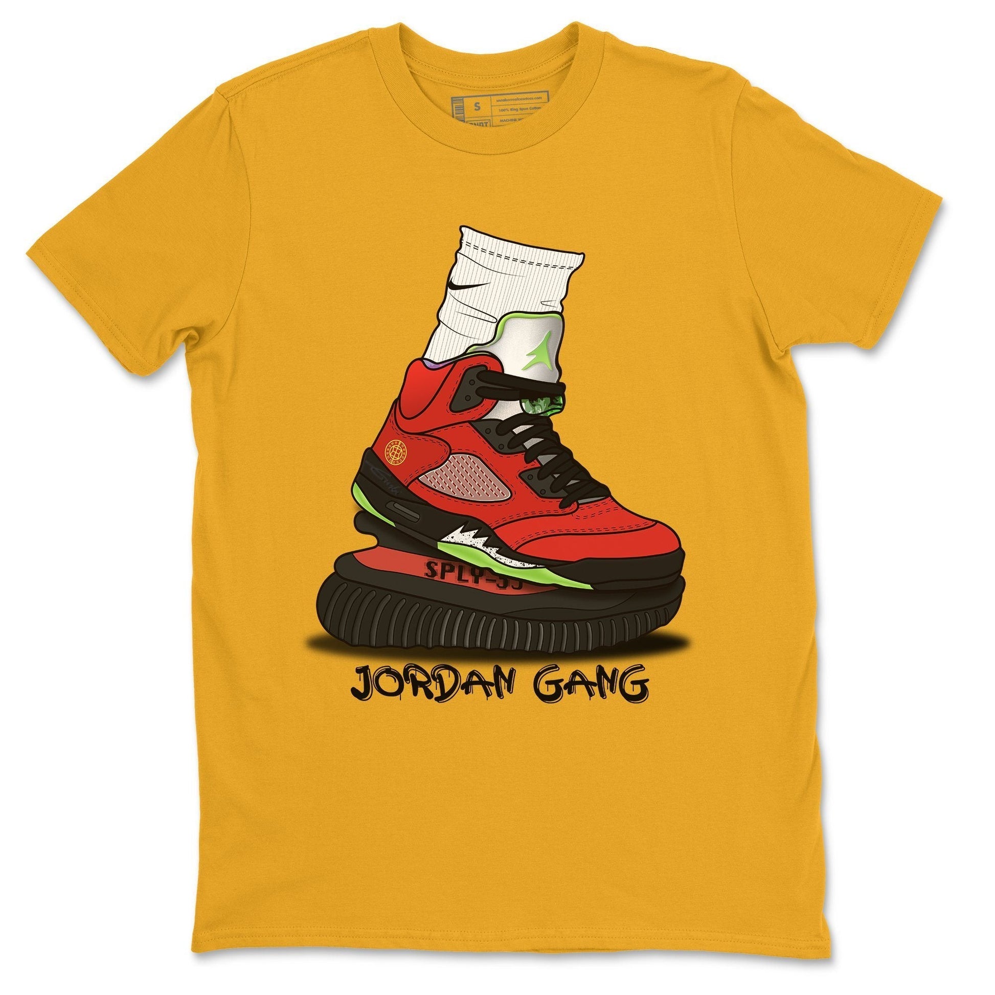 Jordan 5 What The Sneaker Match Tees Jordan Gang Sneaker Tees Jordan 5 What The Sneaker Release Tees Unisex Shirts