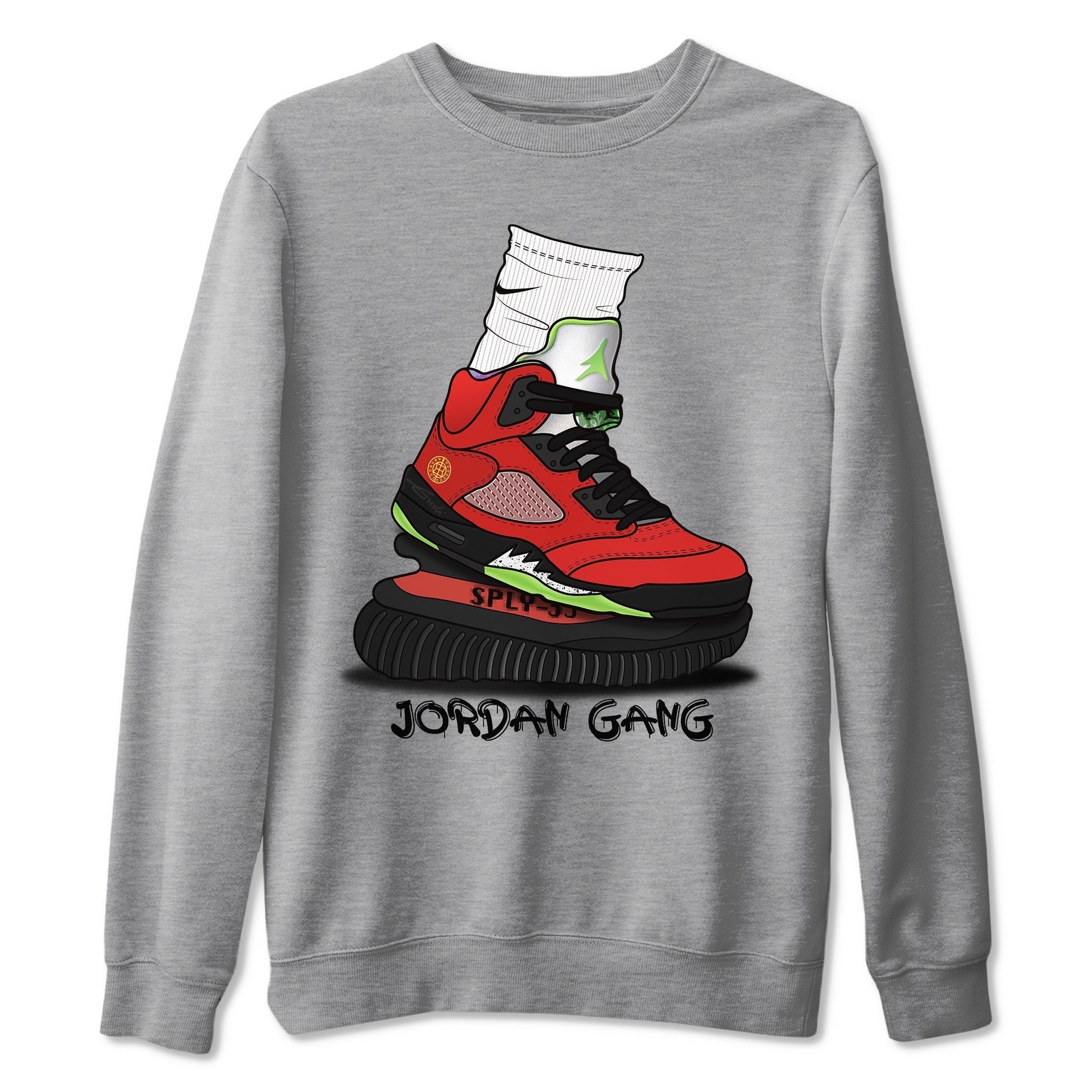 Jordan 5 What The Sneaker Match Tees Jordan Gang Sneaker Tees Jordan 5 What The Sneaker Release Tees Unisex Shirts