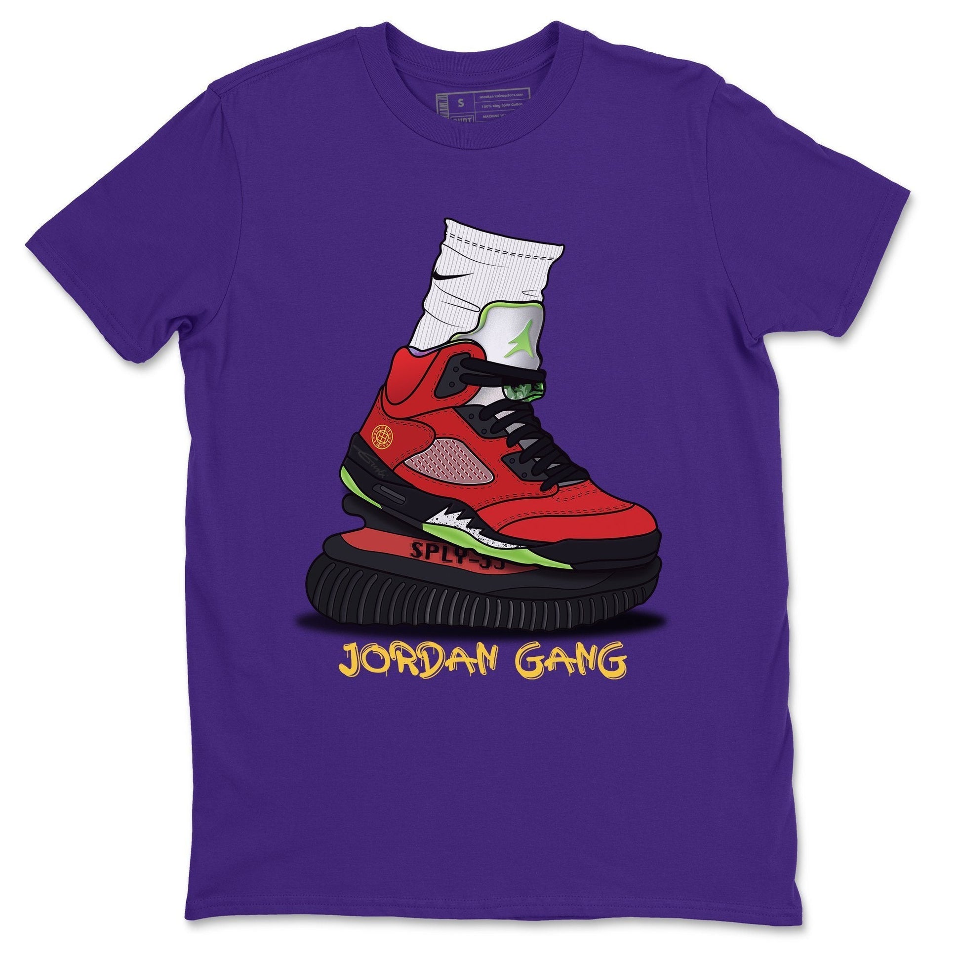 Jordan 5 What The Sneaker Match Tees Jordan Gang Sneaker Tees Jordan 5 What The Sneaker Release Tees Unisex Shirts