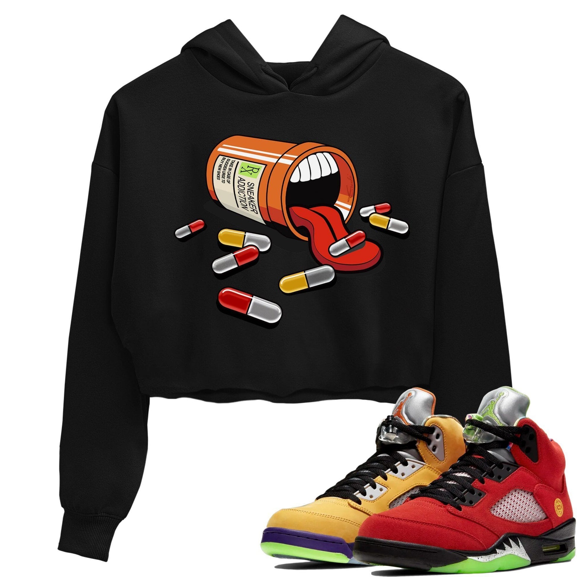 Jordan 5 What The Sneaker Match Tees Sneaker Addiction Sneaker Tees Jordan 5 What The Sneaker Release Tees Women's Shirts