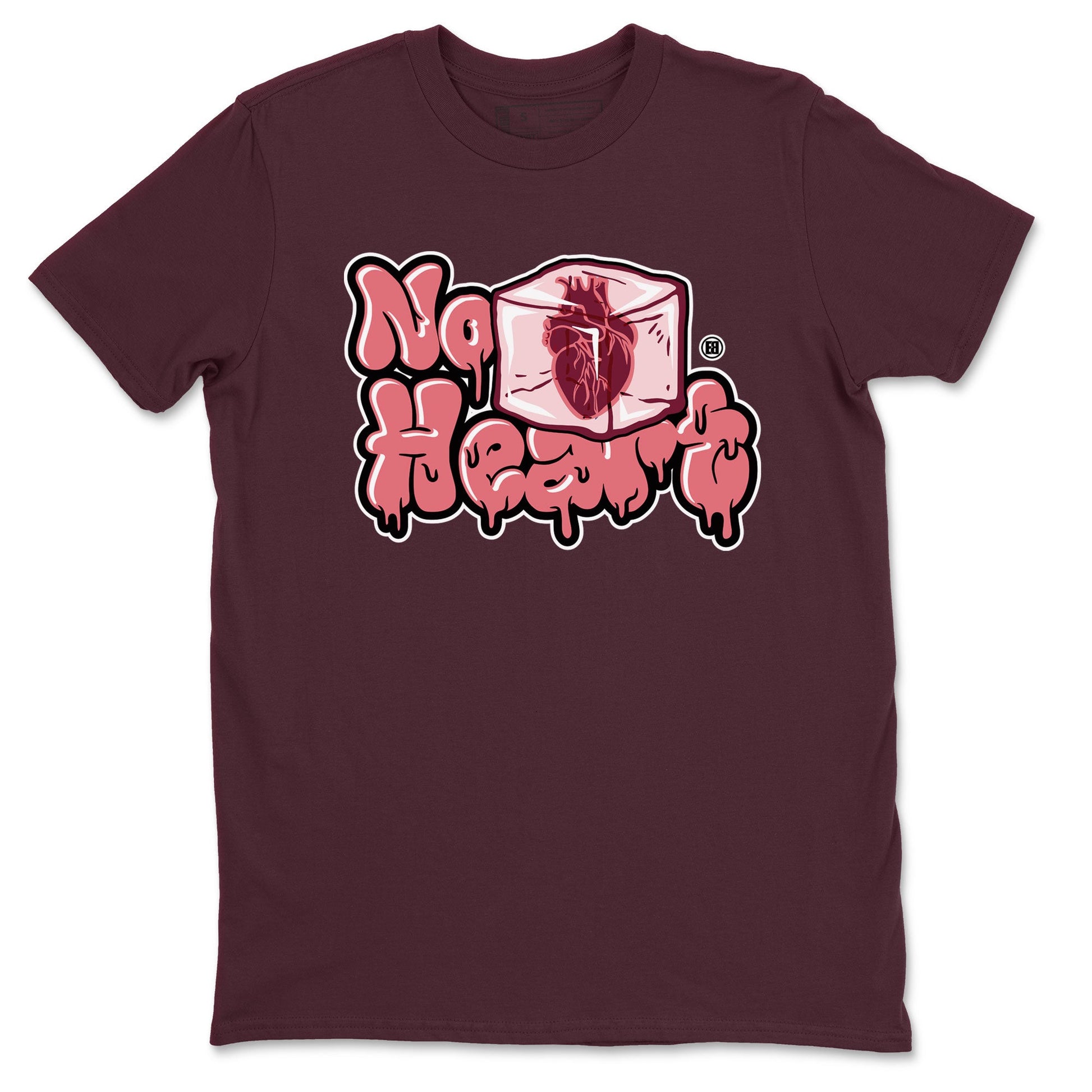 Dunk Valentines Day shirt to match jordans No Hearts sneaker tees Dunk Low Valentine's Day SNRT Sneaker Release Tees Cotton Sneaker Tee Maroon 2 T-Shirt