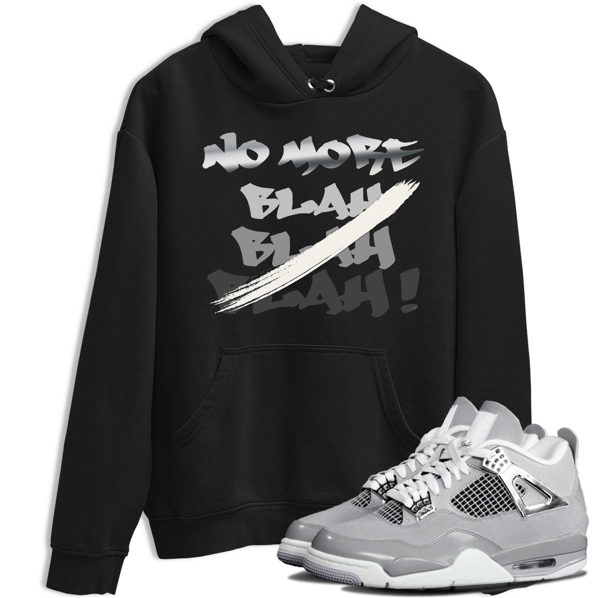 AJ4 Frozen Moments shirt to match jordans No More Blah sneaker tees Crew Neck AJ4 Frozen Moments SNRT Sneaker Release Tees Unisex Casual Shirts Black 1 T-Shirt