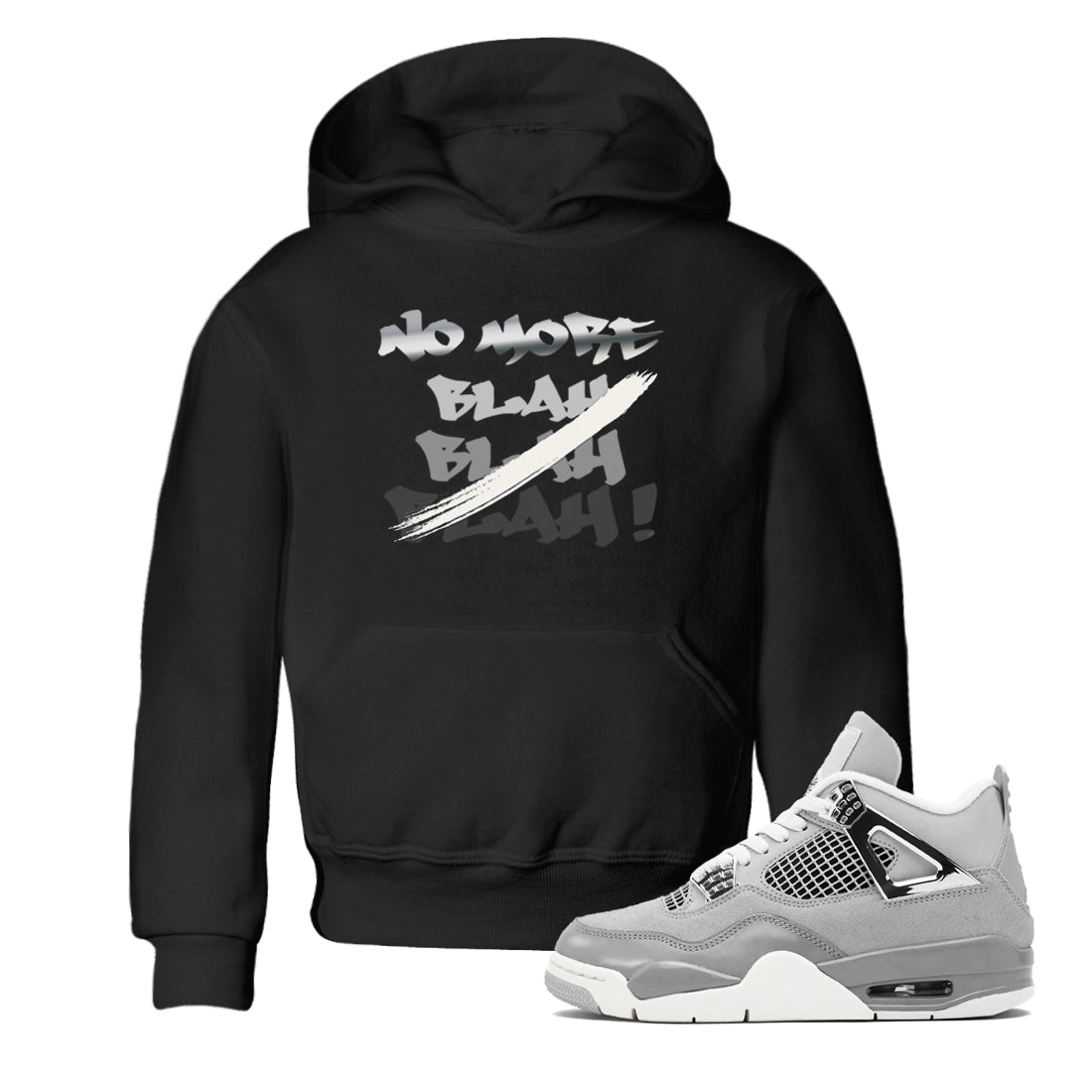 AJ4 Frozen Moments shirt to match jordans No More Blah sneaker tees Crew Neck AJ4 Frozen Moments SNRT Sneaker Release Tees Baby Toddler Black 1 T-Shirt