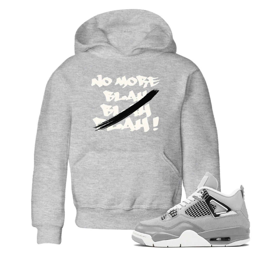 AJ4 Frozen Moments shirt to match jordans No More Blah sneaker tees Crew Neck AJ4 Frozen Moments SNRT Sneaker Release Tees Baby Toddler Heather Grey 1 T-Shirt