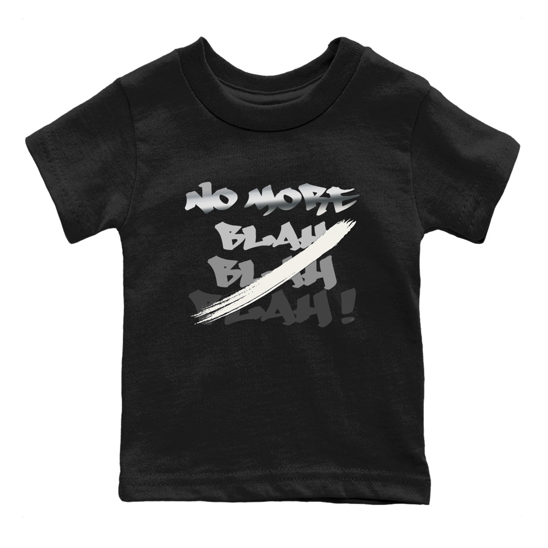 AJ4 Frozen Moments shirt to match jordans No More Blah sneaker tees Crew Neck AJ4 Frozen Moments SNRT Sneaker Release Tees Baby Toddler Black 2 T-Shirt