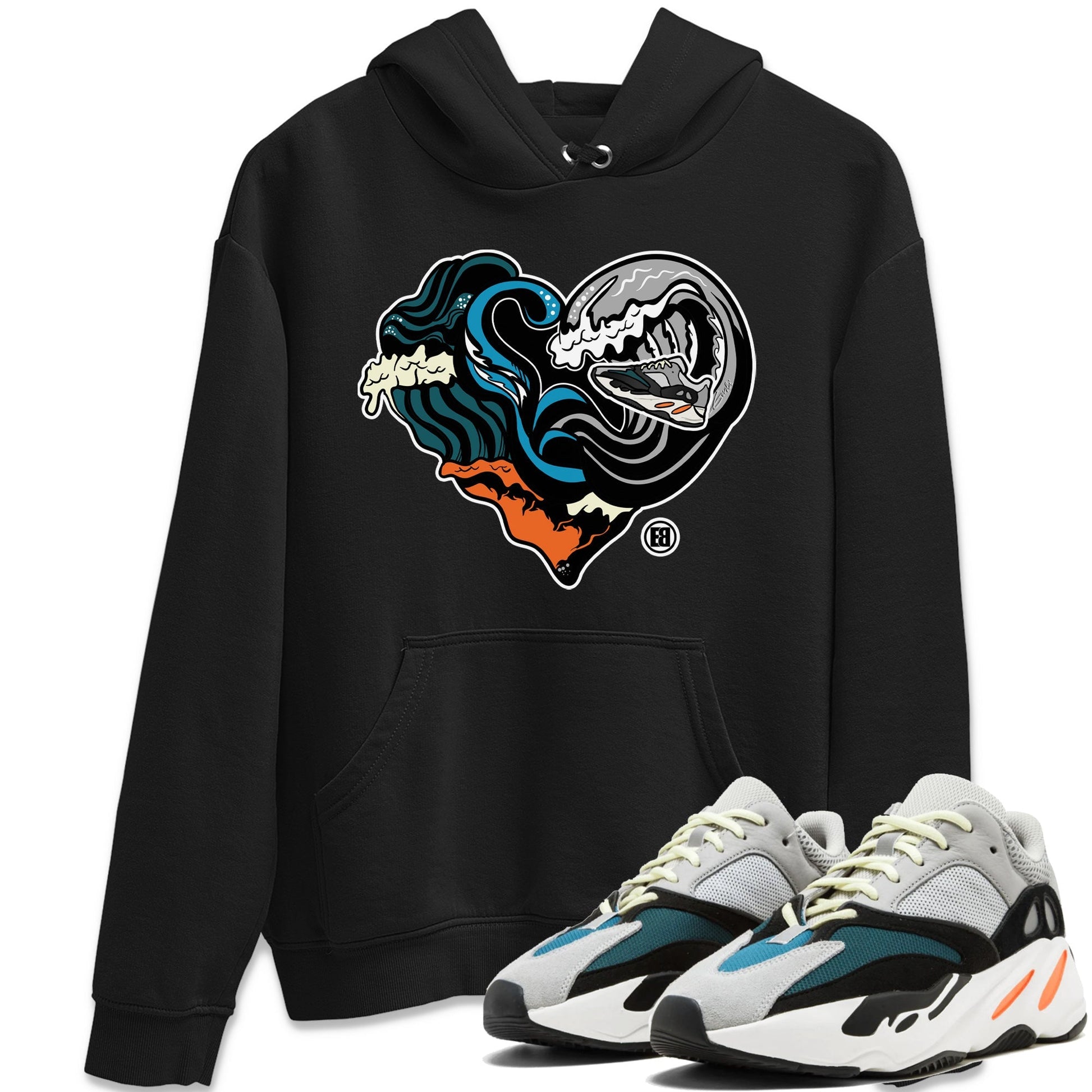Yeezy 700 Wave Runner Sneaker Match Tees Ocean Love Sneaker Tees Yeezy 700 Wave Runner Sneaker Release Tees Unisex Shirts