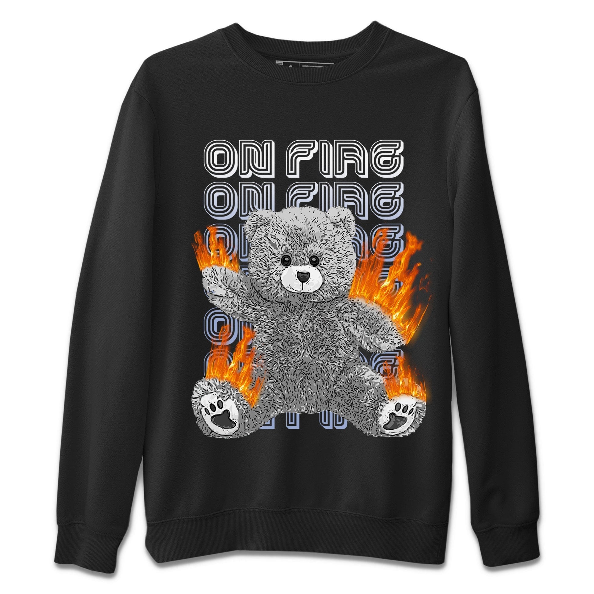 Jordan 6 Cool Grey Sneaker Match Tees On Fire Bear Sneaker Tees Jordan 6 Cool Grey Sneaker Release Tees Unisex Shirts