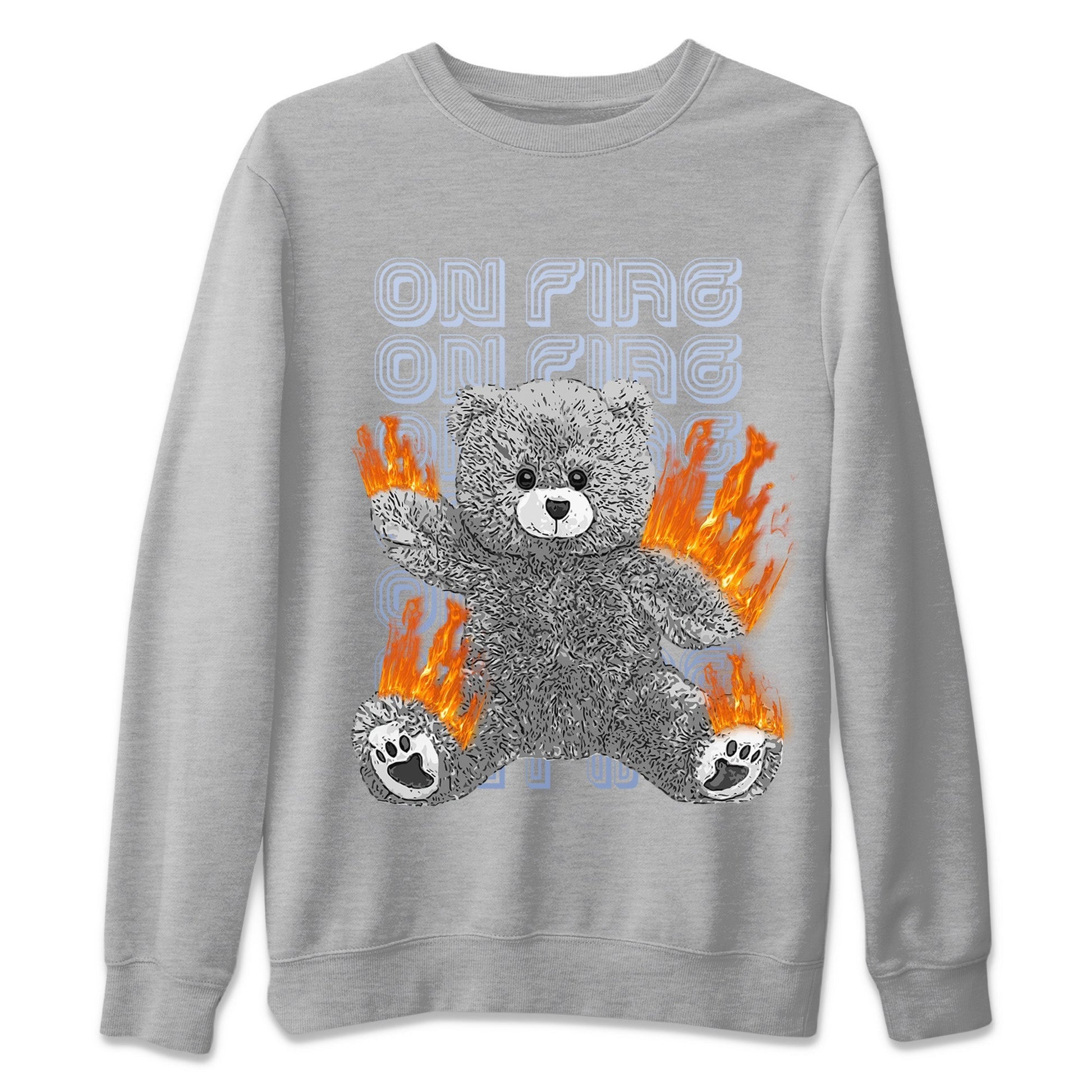 Jordan 6 Cool Grey Sneaker Match Tees On Fire Bear Sneaker Tees Jordan 6 Cool Grey Sneaker Release Tees Unisex Shirts