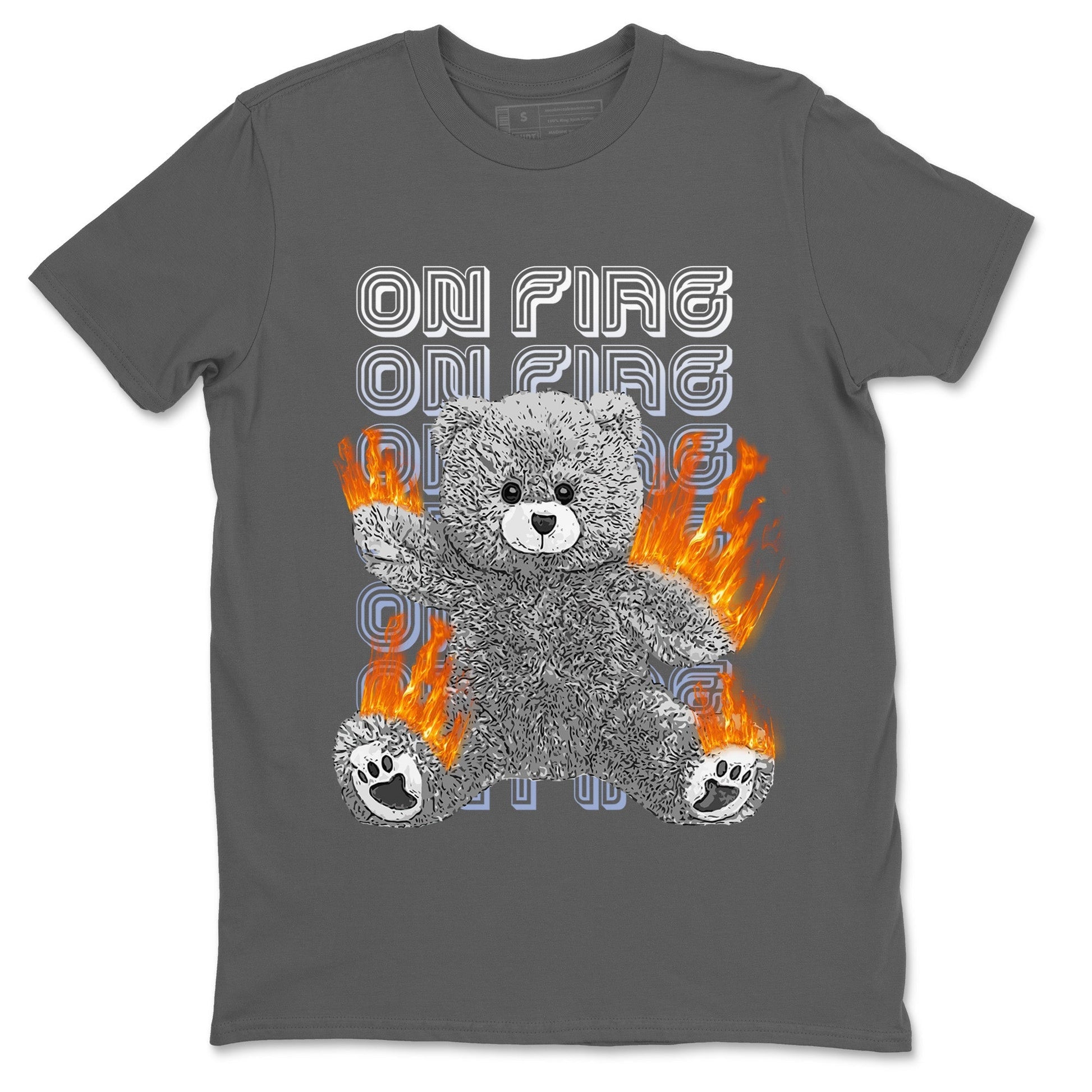 Jordan 6 Cool Grey Sneaker Match Tees On Fire Bear Sneaker Tees Jordan 6 Cool Grey Sneaker Release Tees Unisex Shirts