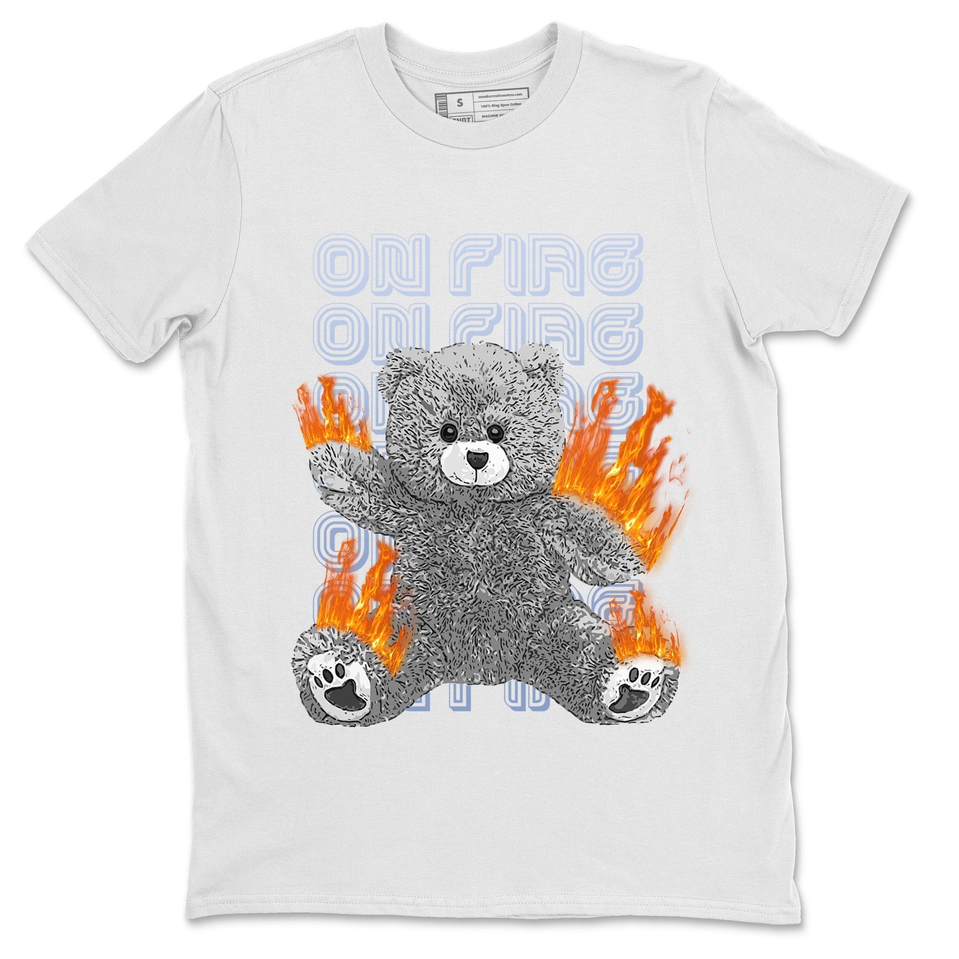 Jordan 6 Cool Grey Sneaker Match Tees On Fire Bear Sneaker Tees Jordan 6 Cool Grey Sneaker Release Tees Unisex Shirts