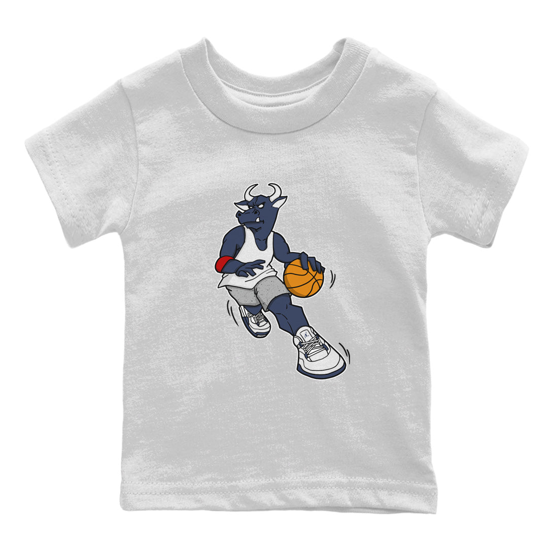 Jordan 4 Midnight Navy Sneaker Match Tees Player Bull Sneaker Tees Jordan 4 Midnight Navy Sneaker Release Tees Kids Shirts