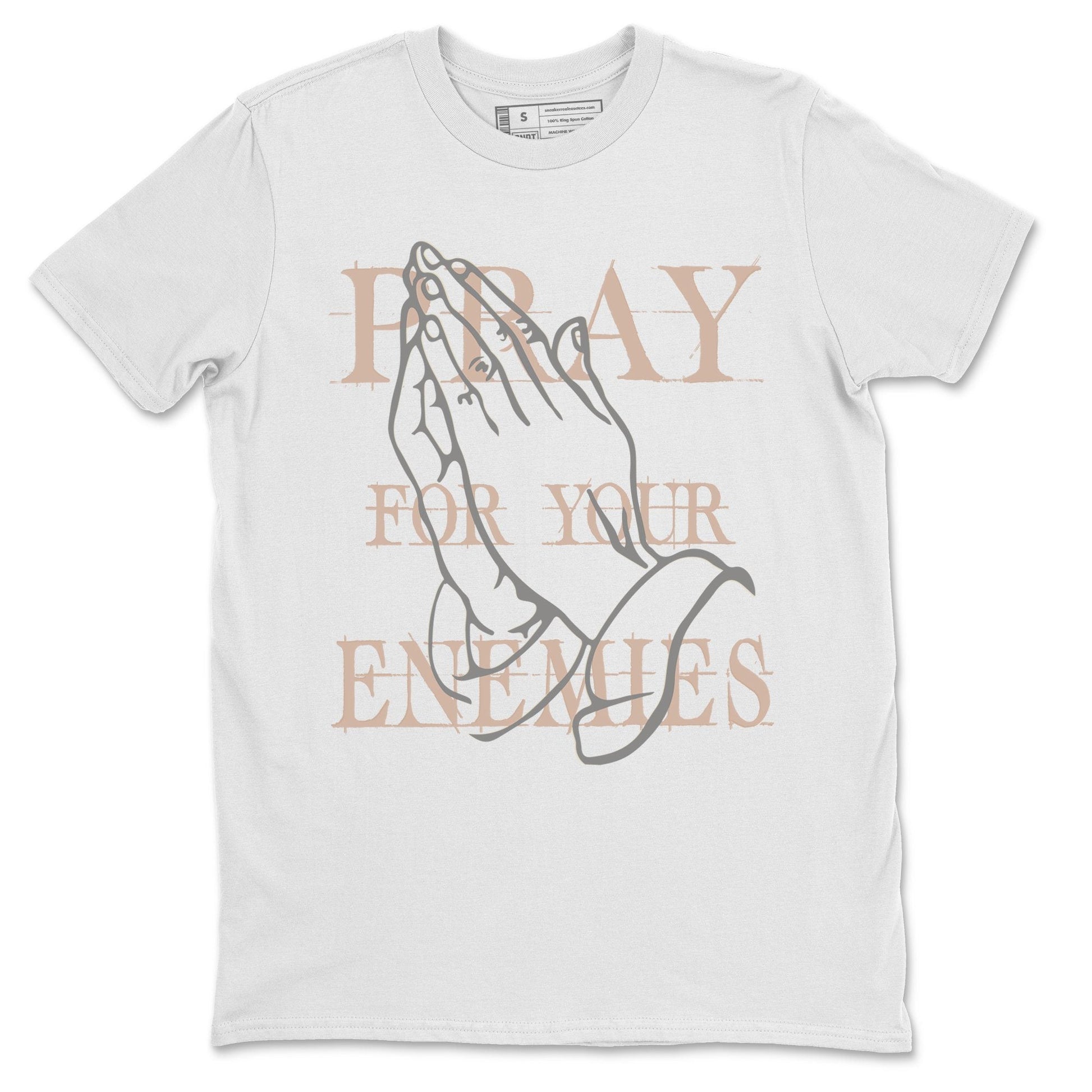 Yeezy 350 Ash Pearl Sneaker Match Tees Pray For Your Enemies Sneaker Tees Yeezy 350 Ash Pearl Sneaker Release Tees Unisex Shirts