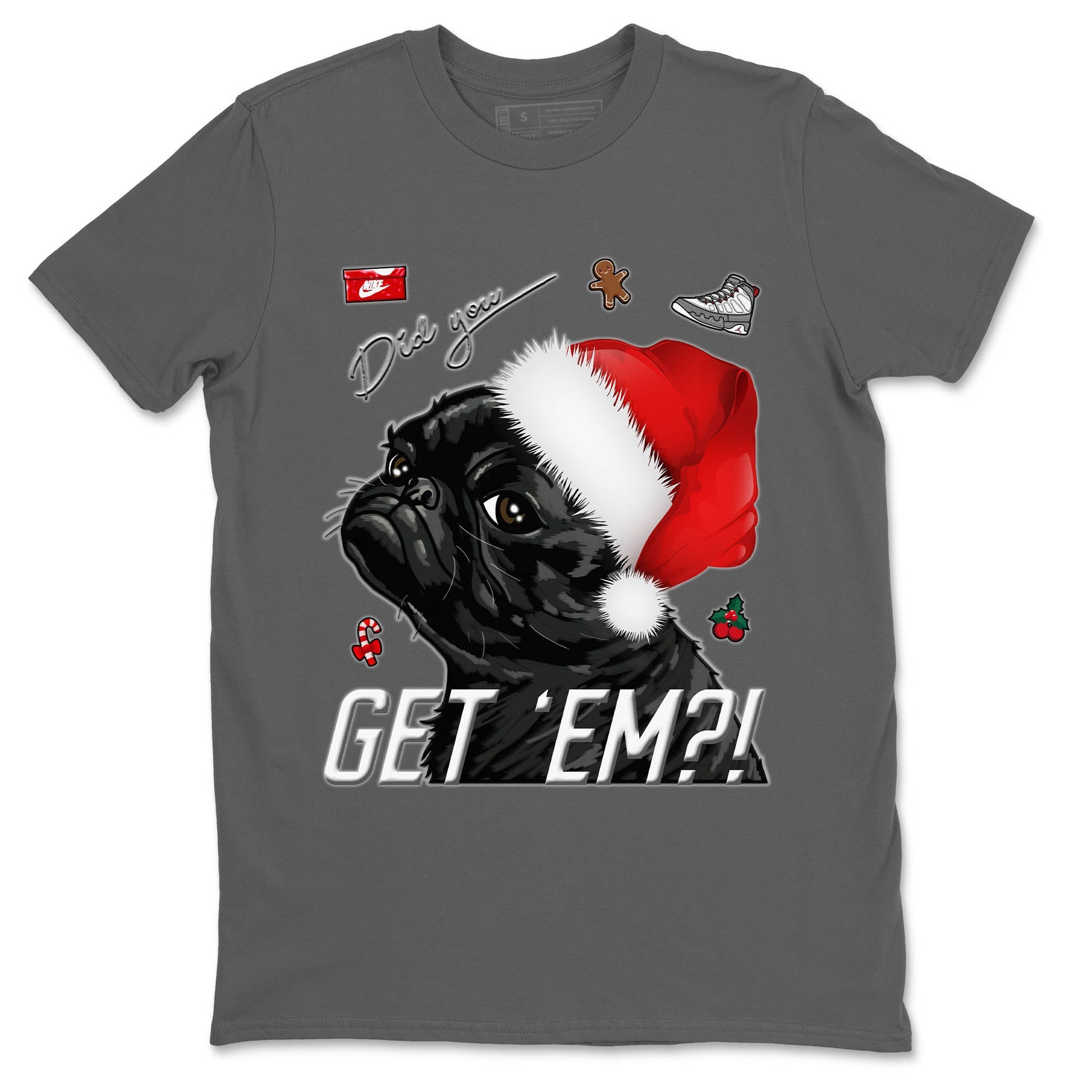 Jordan 9 Fire Red Sneaker Match Tees Pug Get Em Sneaker Tees Jordan 9 Fire Red Sneaker Release Tees Unisex Shirts