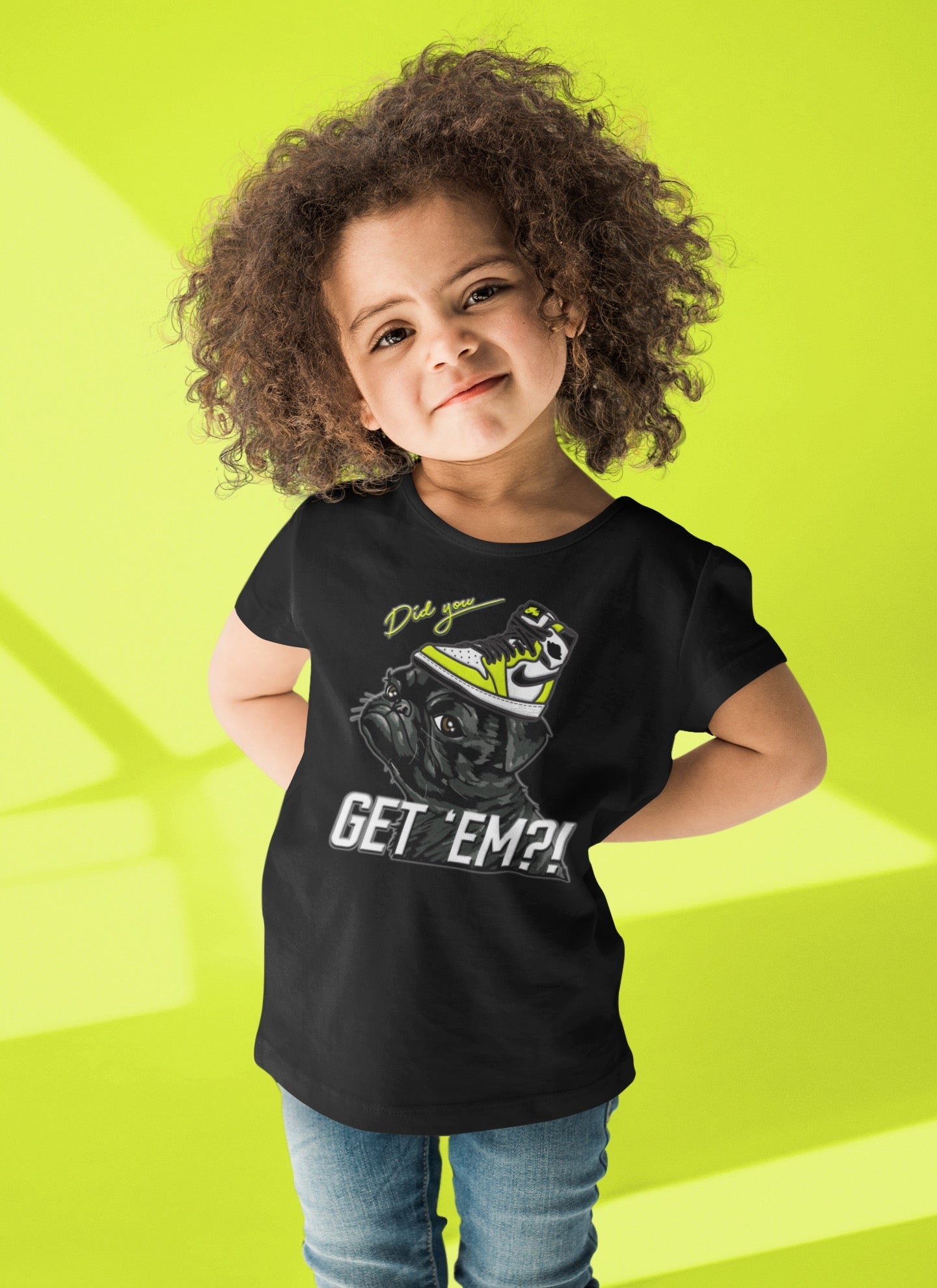 Jordan 1 Visionaire Sneaker Match Tees Pug Get Em Sneaker Tees Jordan 1 Visionaire Sneaker Release Tees Kids Shirts