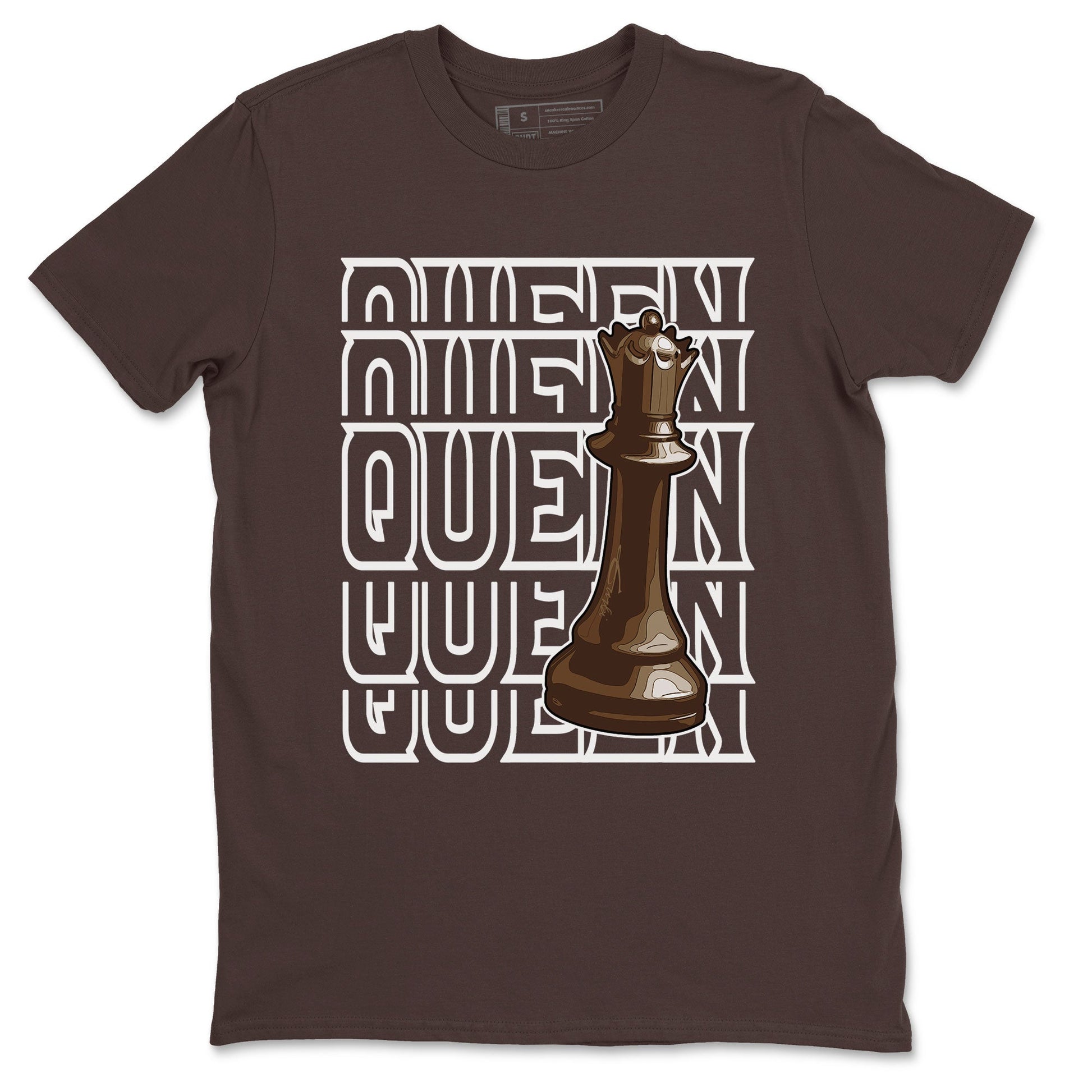 AF1 Chocolate shirt to match jordans Queen sneaker tees Air Force 1 Chocolate SNRT Sneaker Release Tees Cotton Sneaker Tee Dark Chocolate 2 T-Shirt