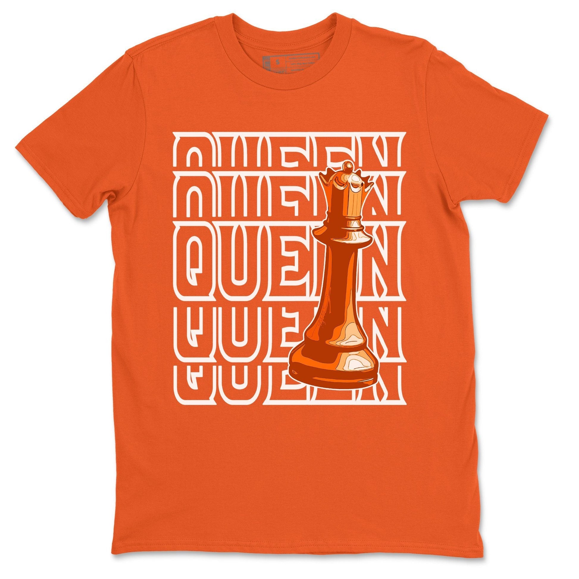 Jordan 1 Electro Orange Sneaker Match Tees Queen Sneaker Tees Jordan 1 Electro Orange Sneaker Release Tees Unisex Shirts