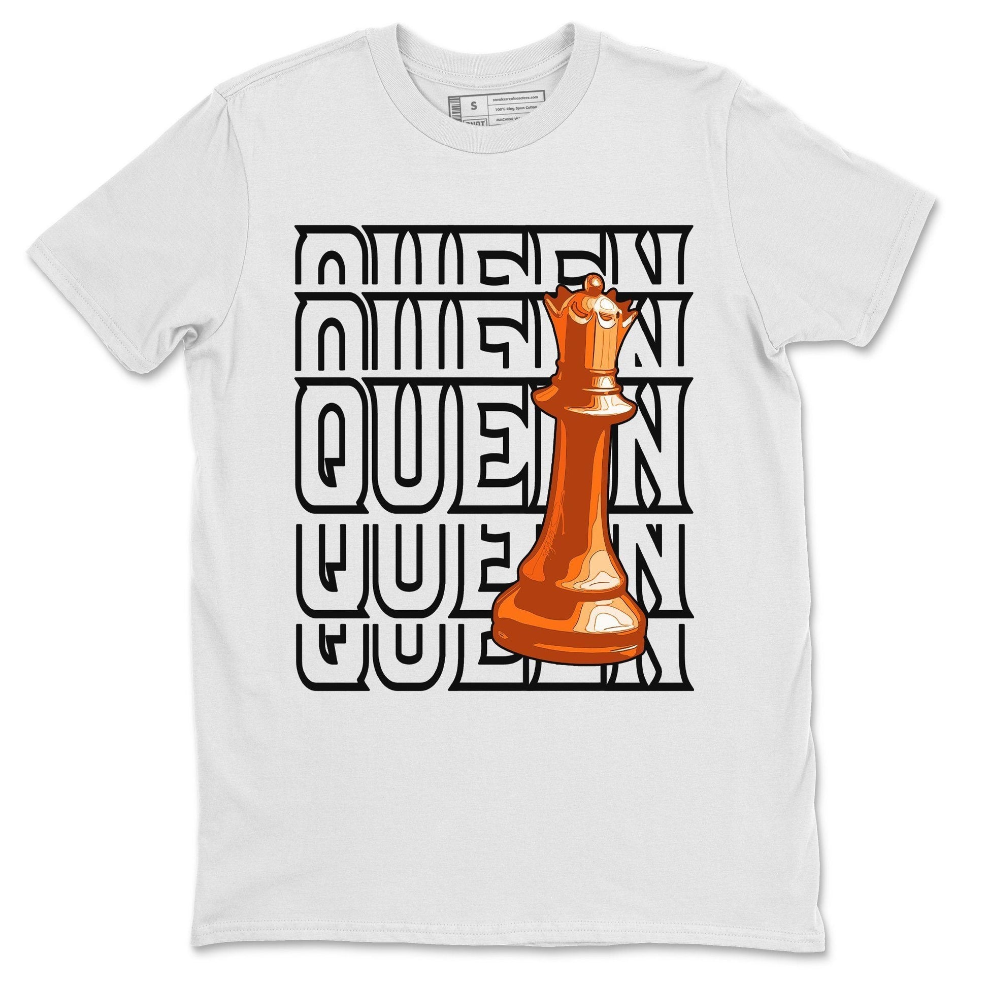 Jordan 1 Electro Orange Sneaker Match Tees Queen Sneaker Tees Jordan 1 Electro Orange Sneaker Release Tees Unisex Shirts