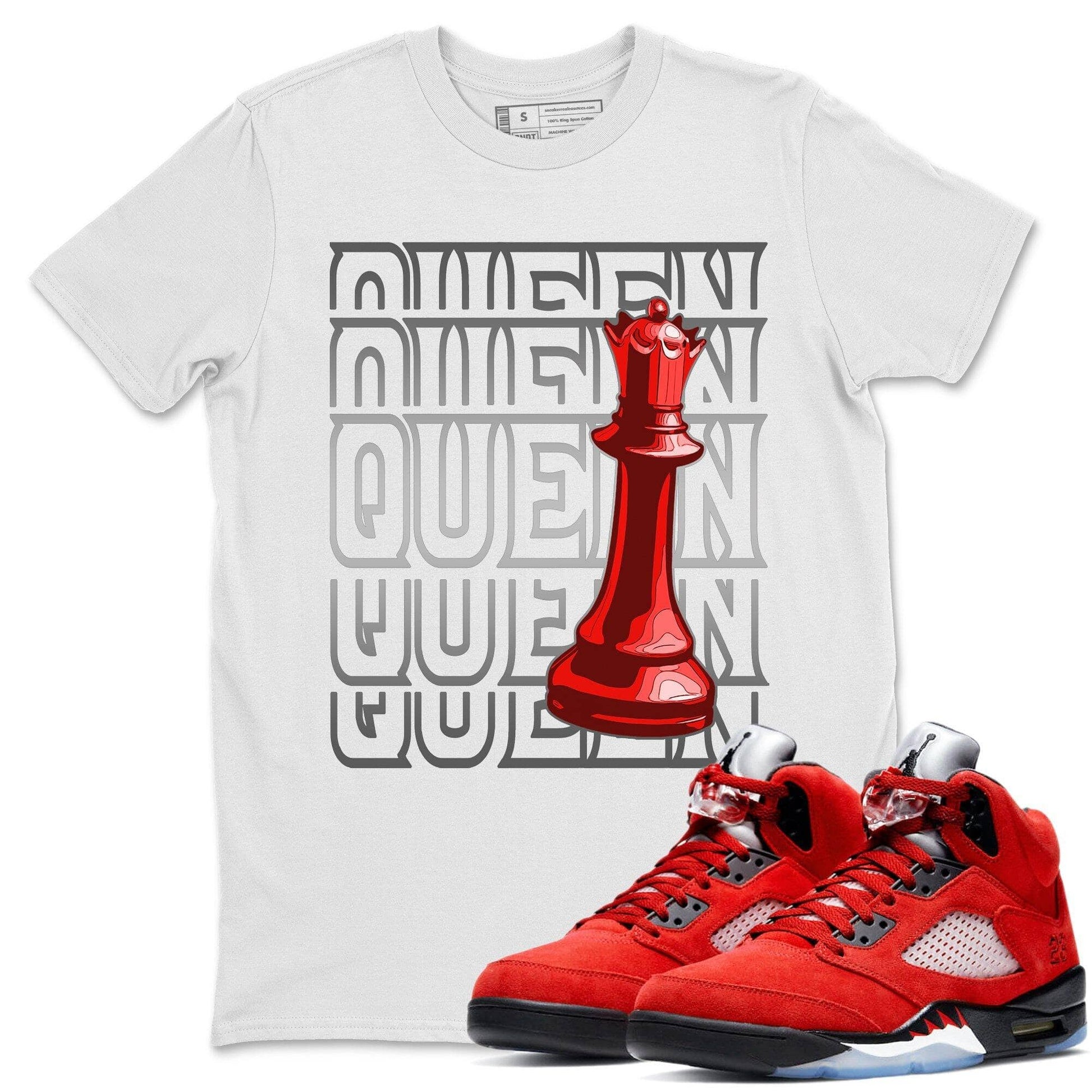 Jordan 5 Raging Bull Sneaker Match Tees Queen Sneaker Tees Jordan 5 Raging Bull Sneaker Release Tees Unisex Shirts