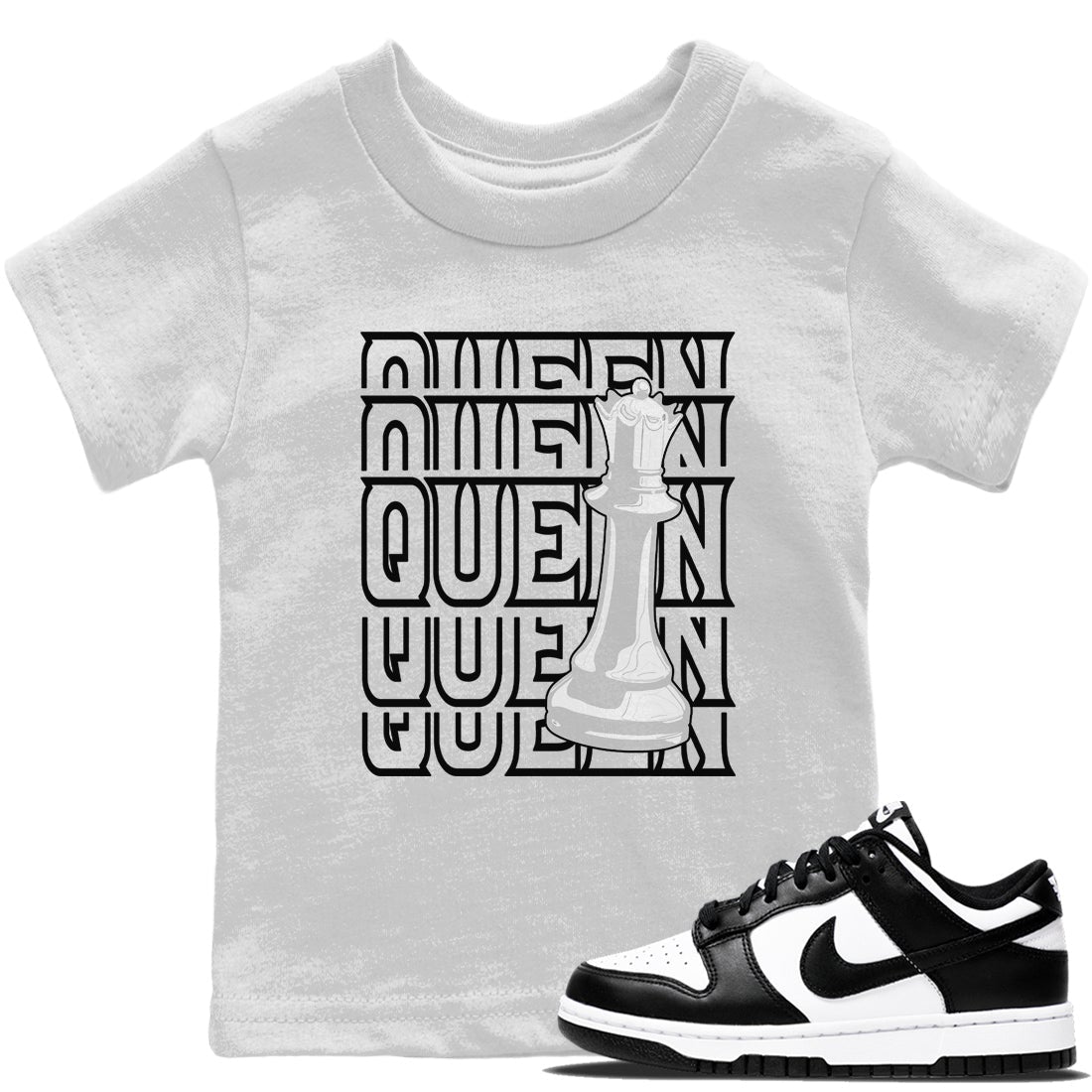 Dunk Panda Sneaker Match Tees Queen Sneaker Tees Dunk Panda Sneaker Release Tees Kids Shirts