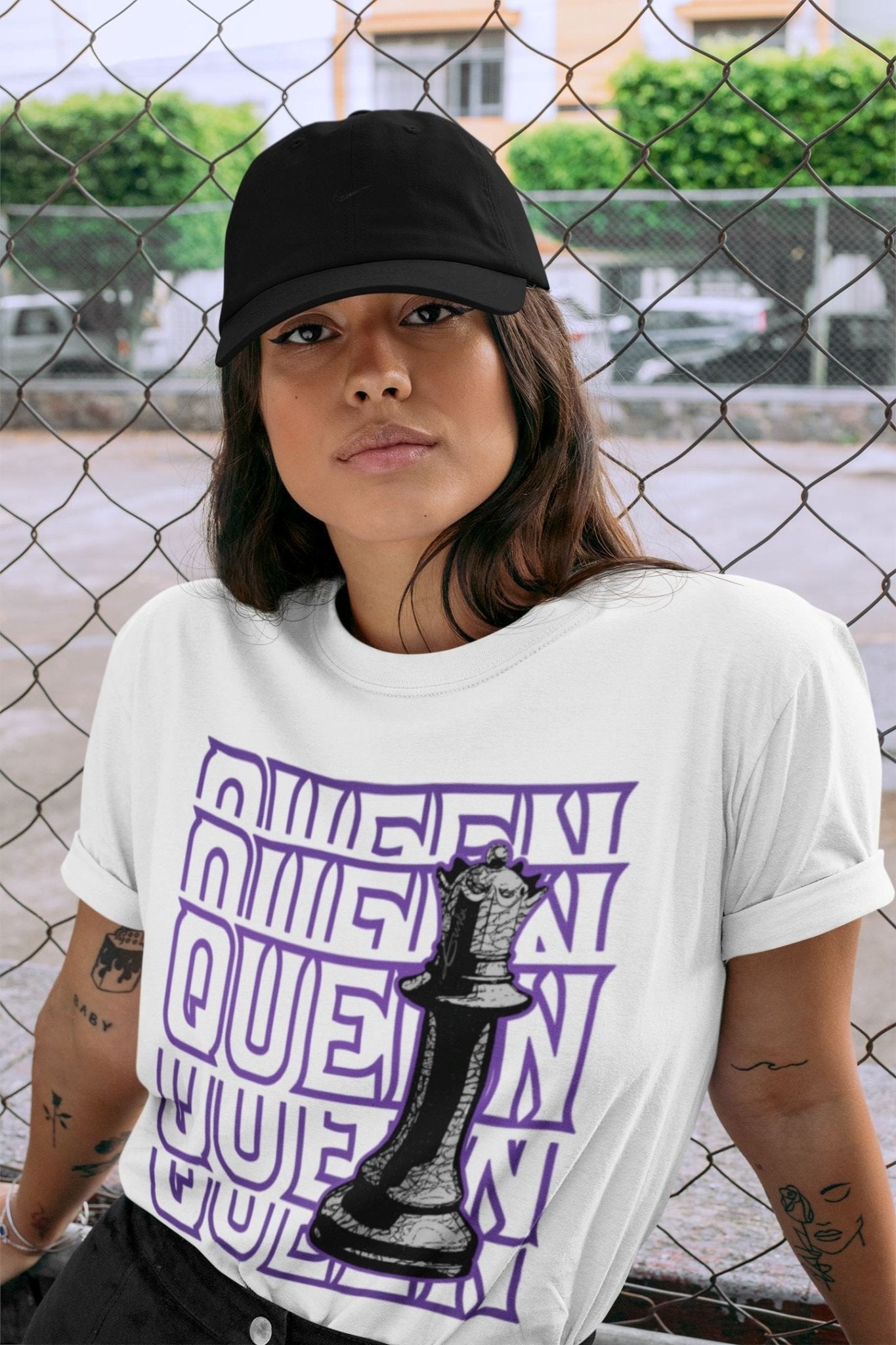 Jordan 3 Dark Iris Sneaker Match Tees Queen Sneaker Tees Jordan 3 Dark Iris Sneaker Release Tees Unisex Shirts