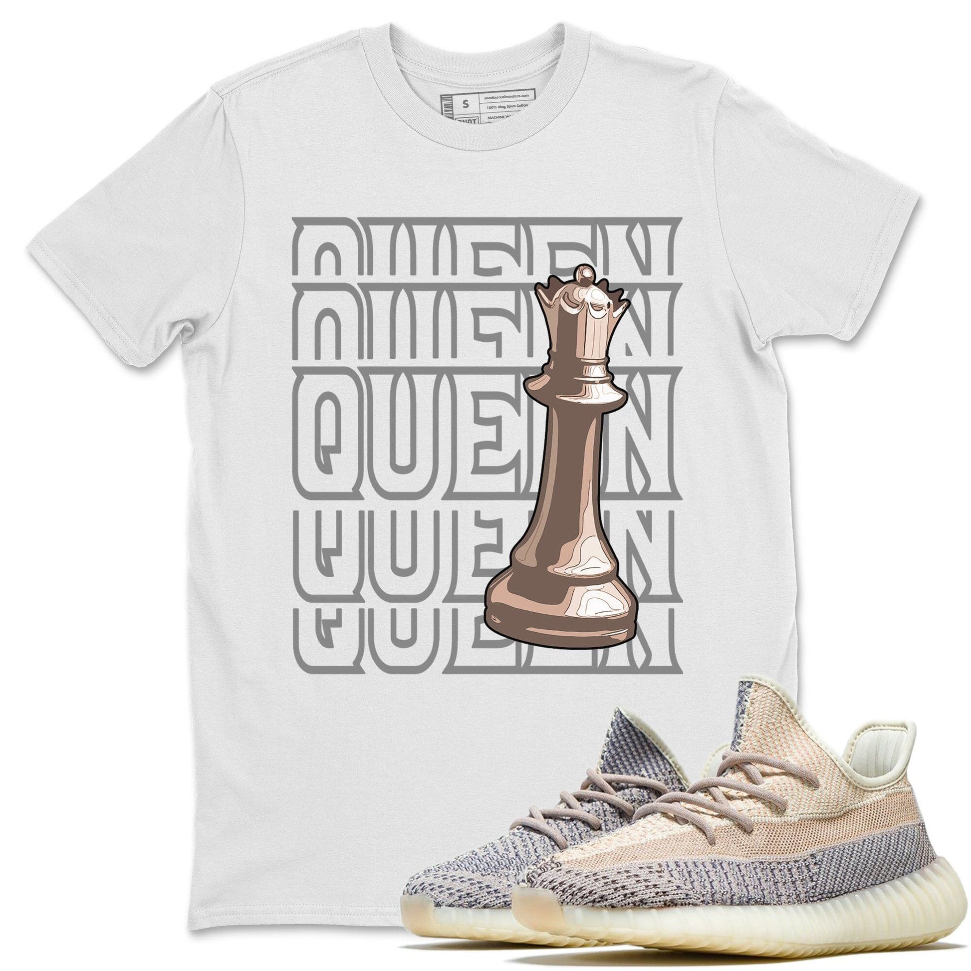 Yeezy 350 Ash Pearl Sneaker Match Tees Queen Sneaker Tees Yeezy 350 Ash Pearl Sneaker Release Tees Unisex Shirts