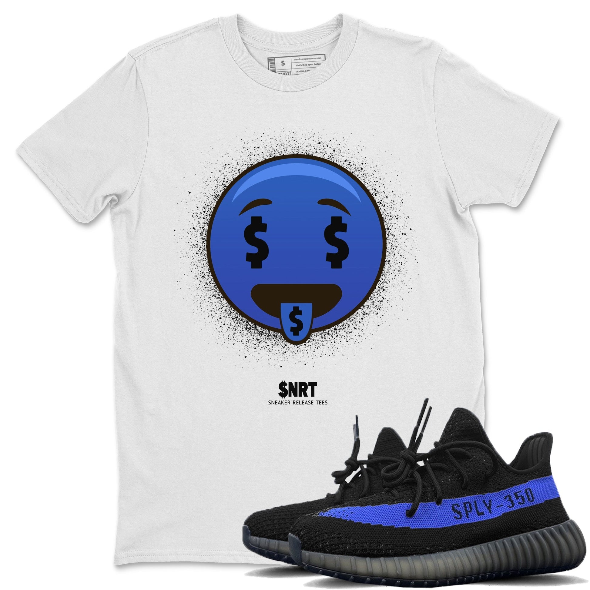 Yeezy 350 Dazzling Blue Sneaker Match Tees Rich Emoji Sneaker Tees Yeezy 350 Dazzling Blue Sneaker Release Tees Unisex Shirts
