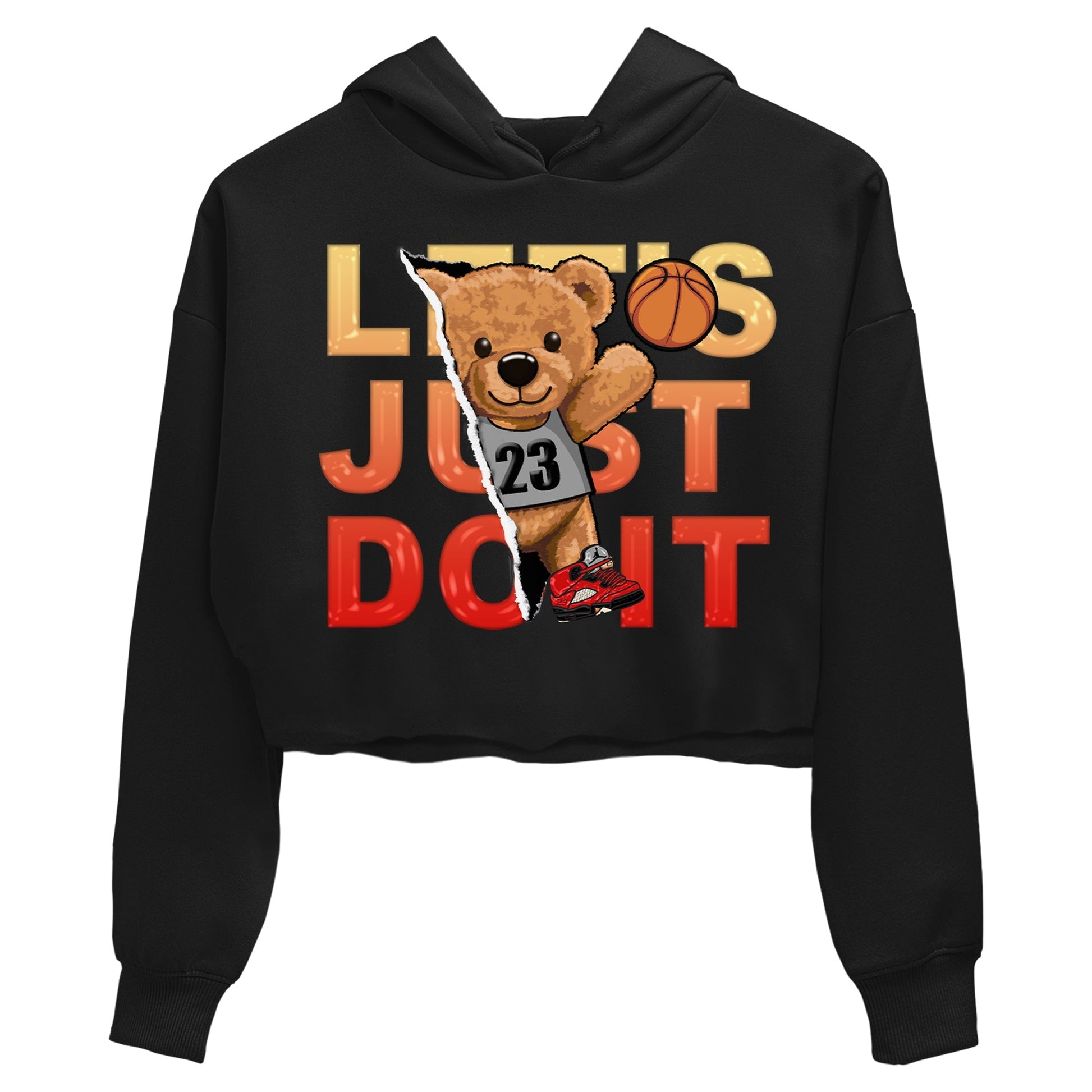 Jordan 5 Mars For Her Sneaker Match Tees Rip Out Bear Sneaker Tees Jordan 5 Mars For Her Sneaker Release Tees Women's Shirts