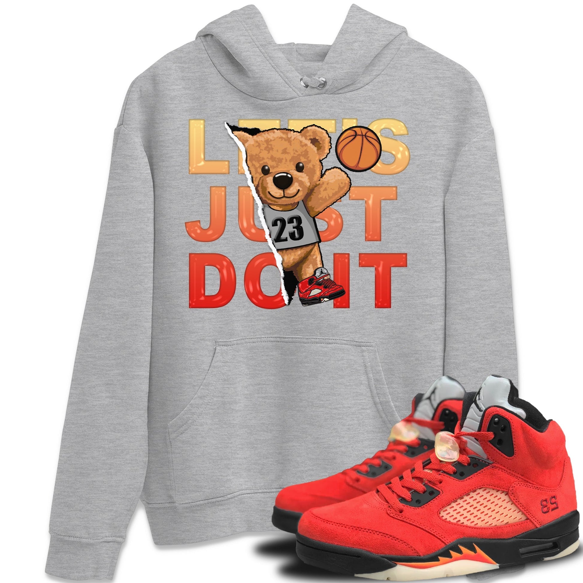 Jordan 5 Mars For Her Sneaker Match Tees Rip Out Bear Sneaker Tees Jordan 5 Mars For Her Sneaker Release Tees Unisex Shirts