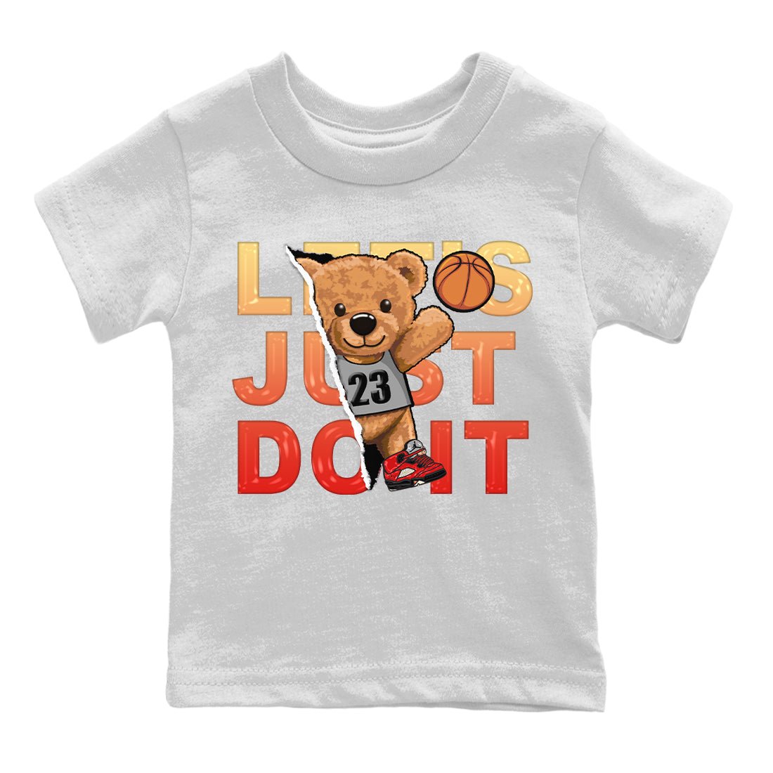 Jordan 5 Mars For Her Sneaker Match Tees Rip Out Bear Sneaker Tees Jordan 5 Mars For Her Sneaker Release Tees Kids Shirts