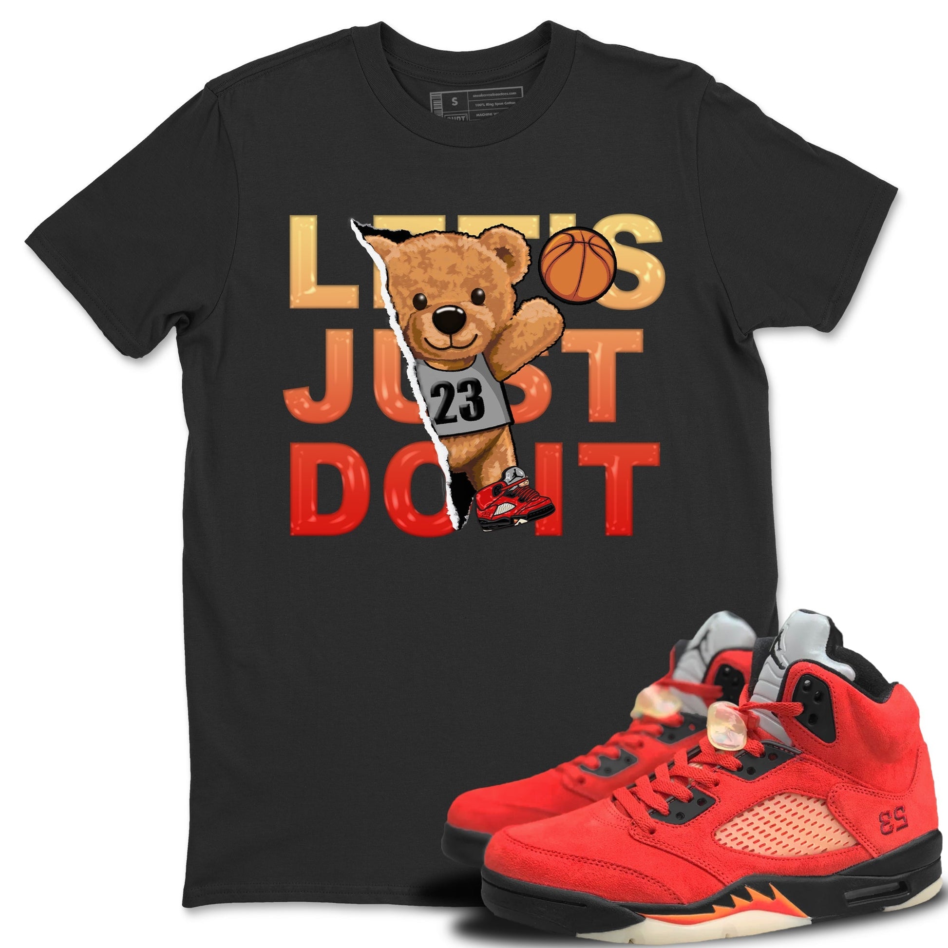 Jordan 5 Mars For Her Sneaker Match Tees Rip Out Bear Sneaker Tees Jordan 5 Mars For Her Sneaker Release Tees Unisex Shirts