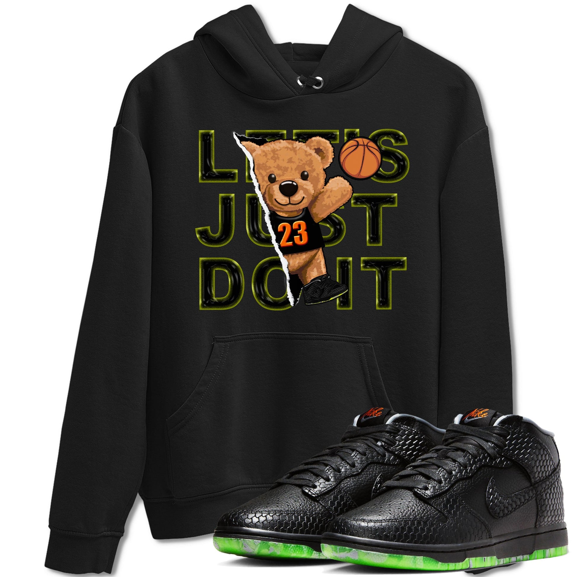 Nike Dunk Mid Premium shirt to match jordans Rip Out Bear sneaker tees Nike Dunk Mid Halloween SNRT Sneaker Tees Sneaker Matching Clothing Brand Unisex Sneaker Tee Black 1 T-Shirt