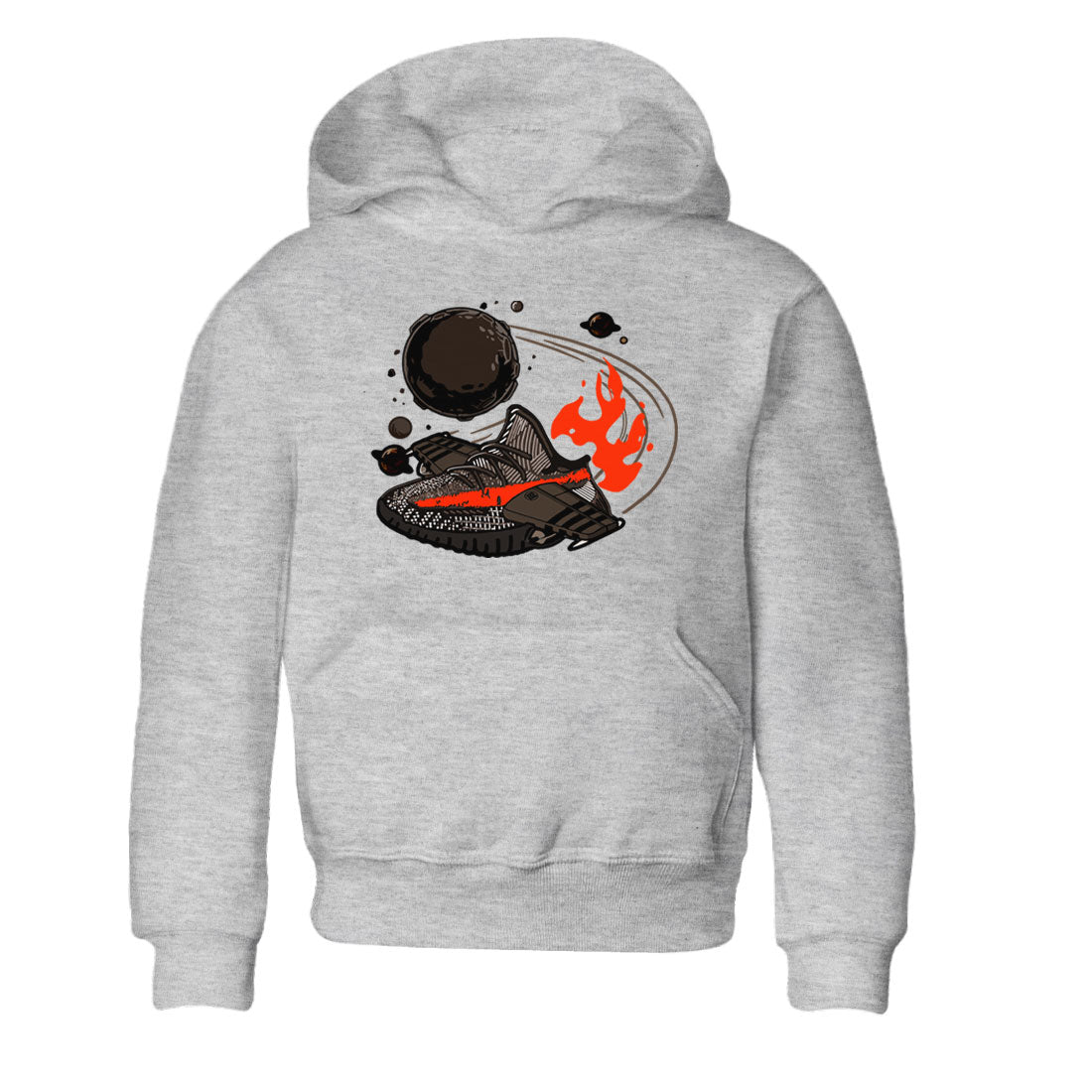 Yeezy 350 Carbon Beluga shirt to match sneakers Rocket Boost sneaker tees Yeezy Boost 350 V2 Carbon Beluga SNRT Sneaker Release Tees Baby Toddler Heather Grey 2 T-Shirt