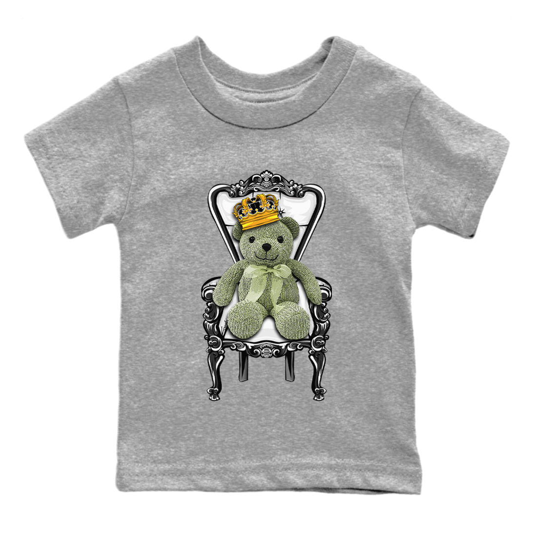 Jordan 4 Seafoam Sneaker Match Tees Royal Bear Sneaker Tees Jordan 4 Seafoam Sneaker Release Tees Kids Shirts