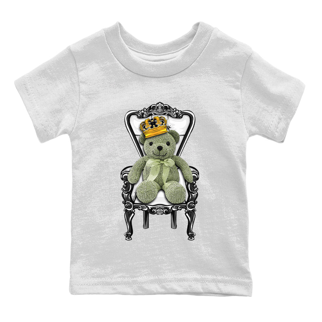 Jordan 4 Seafoam Sneaker Match Tees Royal Bear Sneaker Tees Jordan 4 Seafoam Sneaker Release Tees Kids Shirts