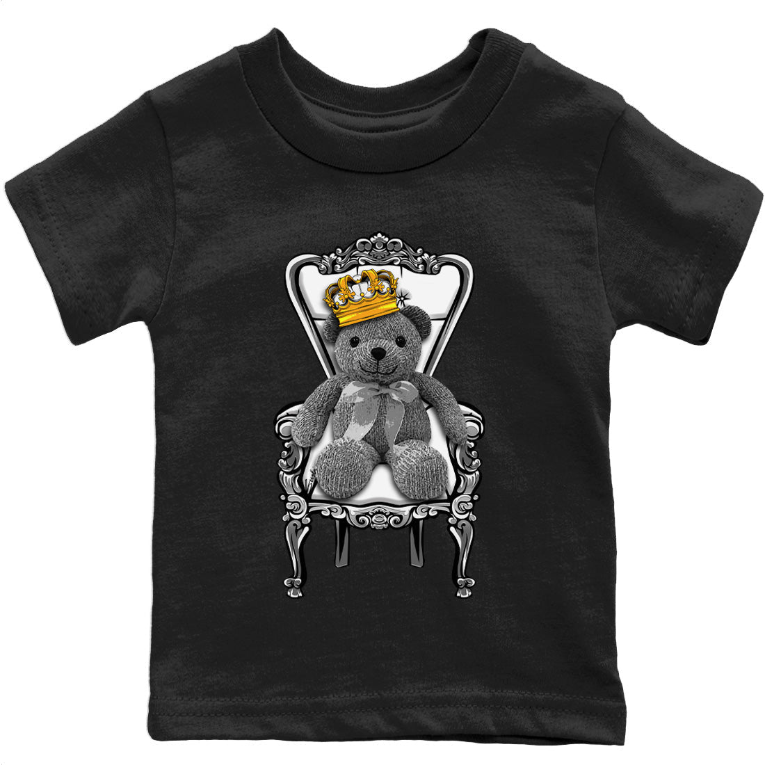 Jordan 12 Stealth Sneaker Match Tees Royal Bear Sneaker Tees Jordan 12 Stealth Sneaker Release Tees Kids Shirts