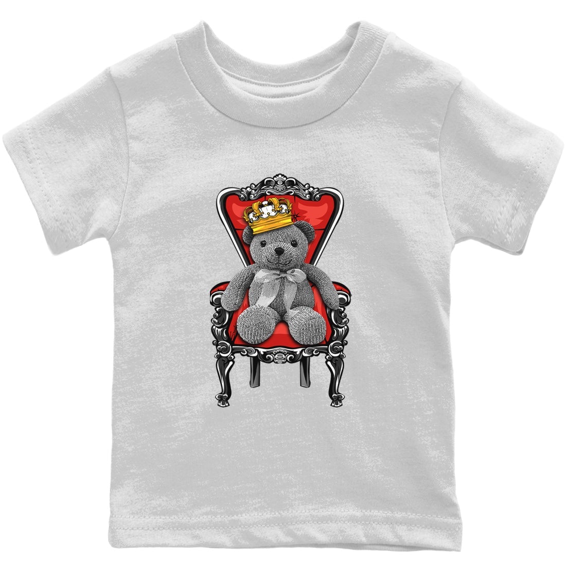 Jordan 4 Infrared Sneaker Match Tees Royal Bear Sneaker Tees Jordan 4 Infrared Sneaker Release Tees Kids Shirts