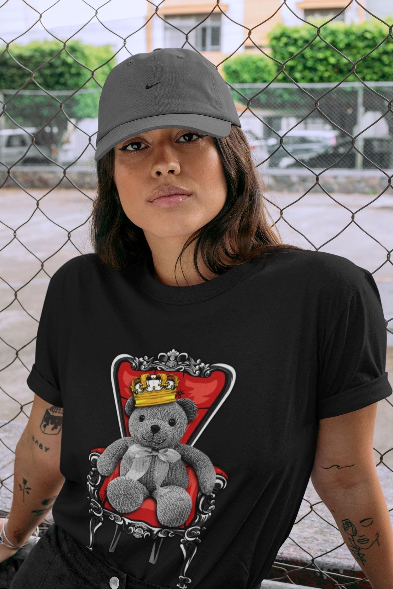 Jordan 4 Infrared Sneaker Match Tees Royal Bear Sneaker Tees Jordan 4 Infrared Sneaker Release Tees Unisex Shirts
