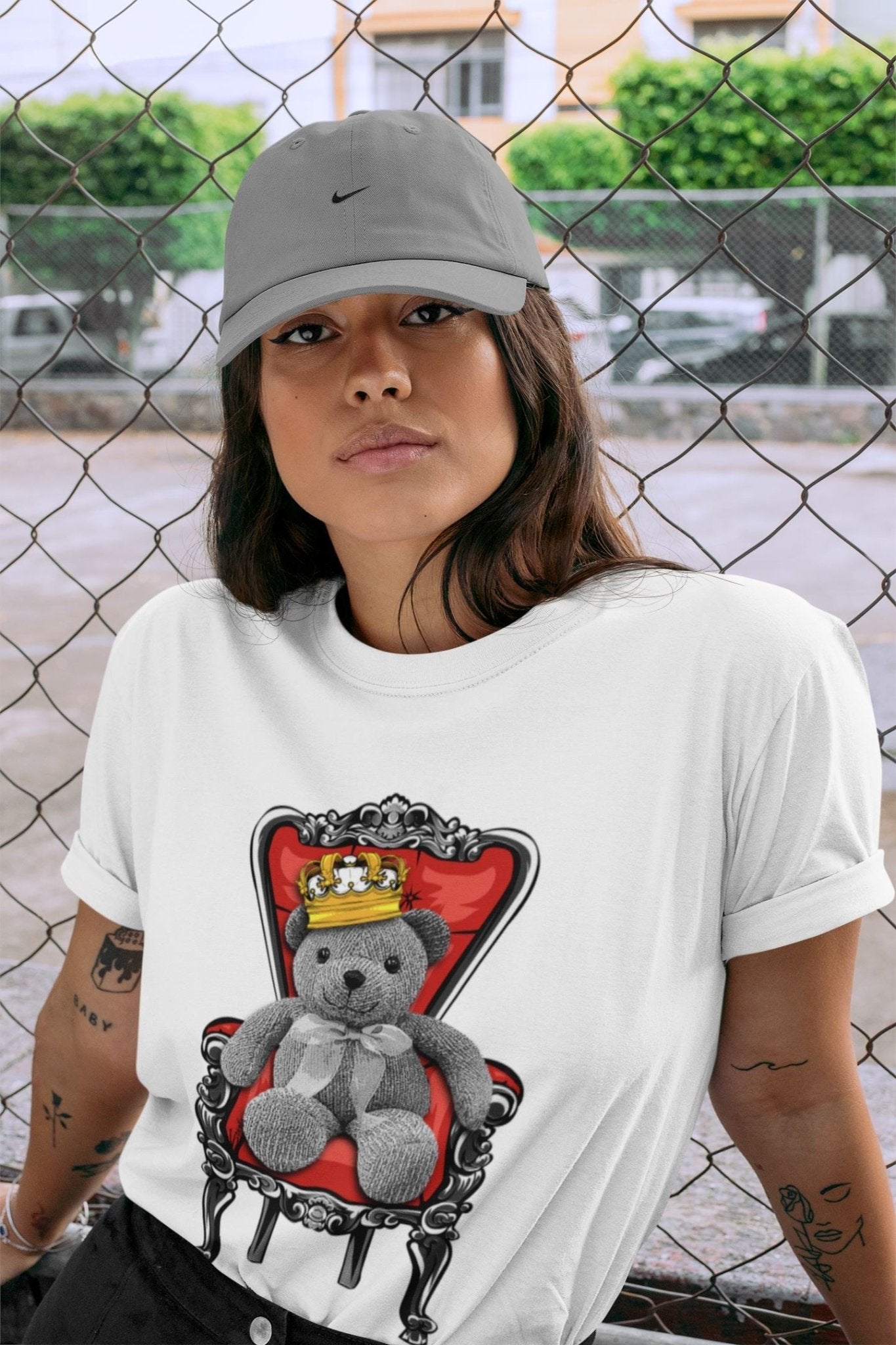 Jordan 4 Infrared Sneaker Match Tees Royal Bear Sneaker Tees Jordan 4 Infrared Sneaker Release Tees Unisex Shirts