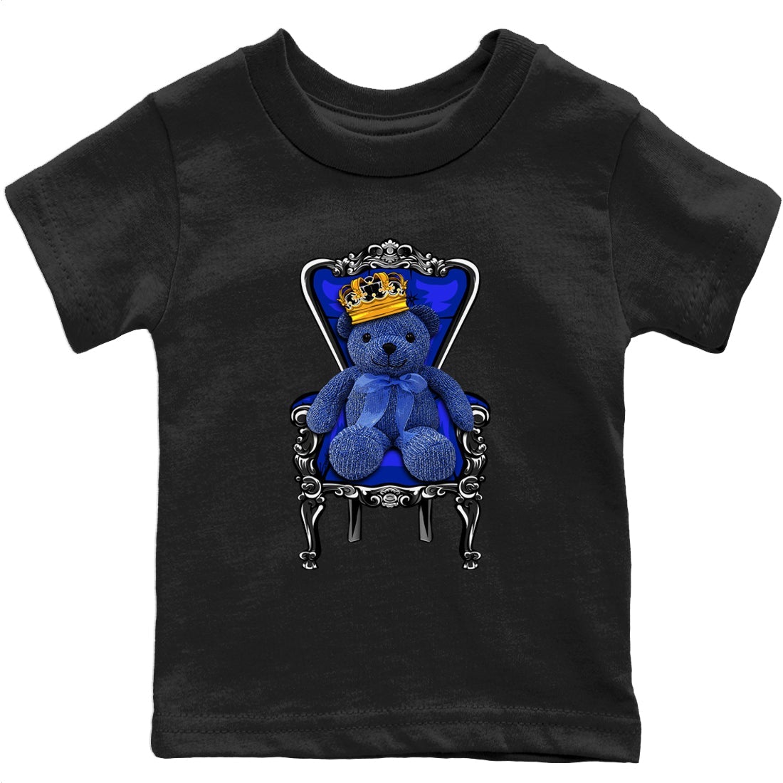 Jordan 5 Racer Blue Sneaker Match Tees Royal Bear Sneaker Tees Jordan 5 Racer Blue Sneaker Release Tees Kids Shirts