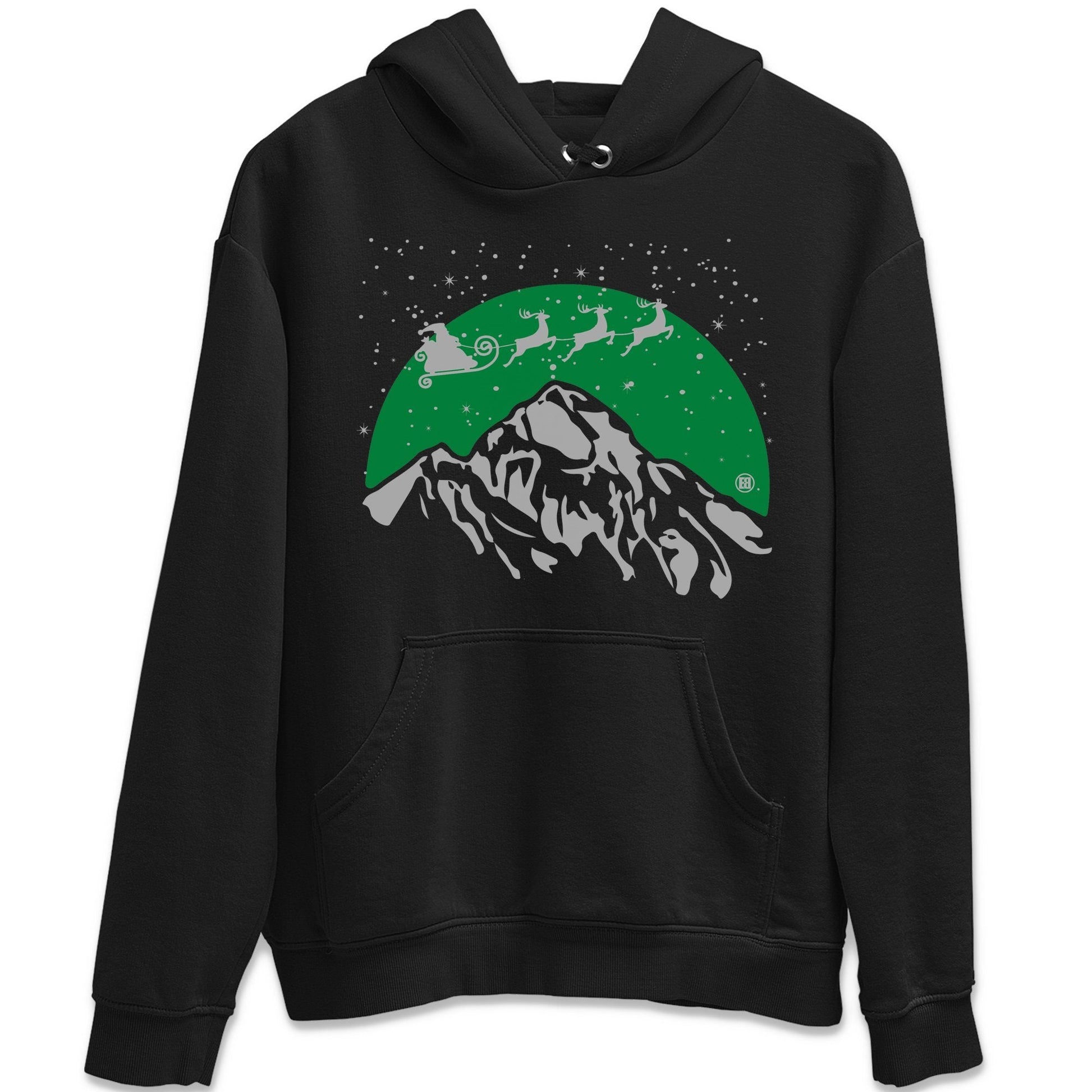 Jordan 3 Pine Green Sneaker Match Tees Santa Silhouette Sneaker Tees Jordan 3 Pine Green Sneaker Release Tees Unisex Shirts