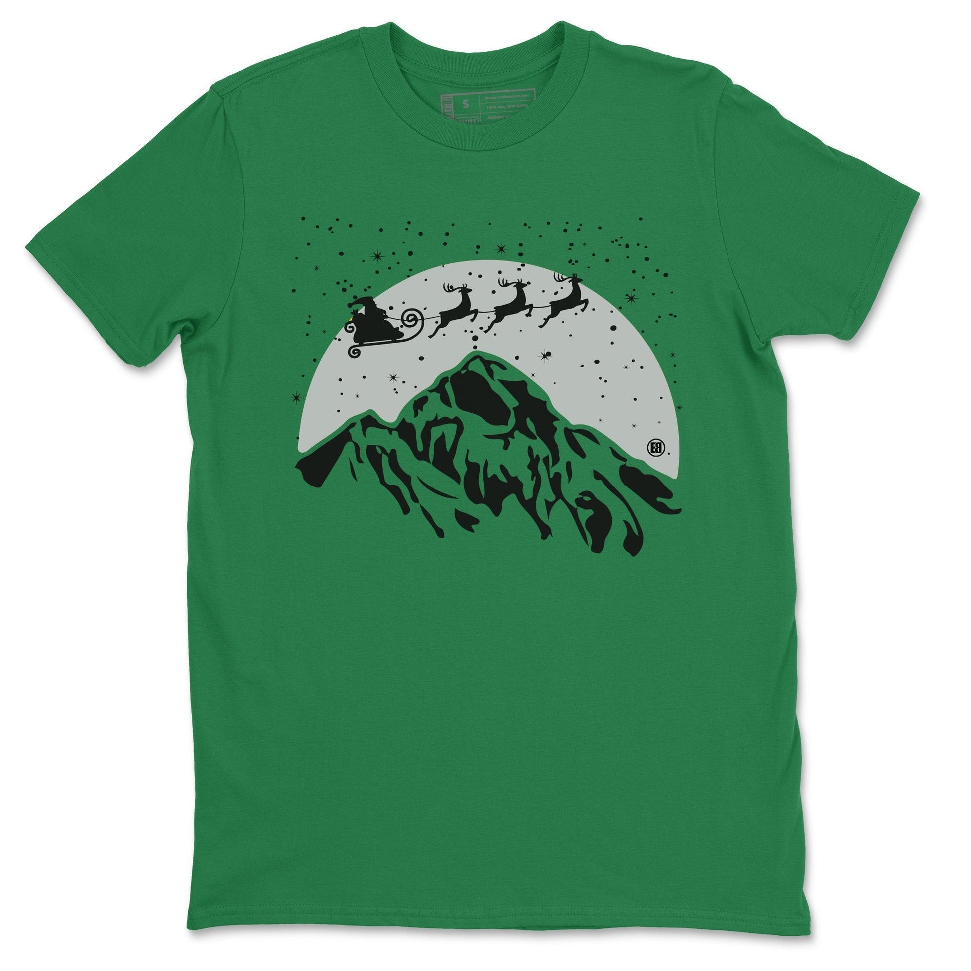 Jordan 3 Pine Green Sneaker Match Tees Santa Silhouette Sneaker Tees Jordan 3 Pine Green Sneaker Release Tees Unisex Shirts