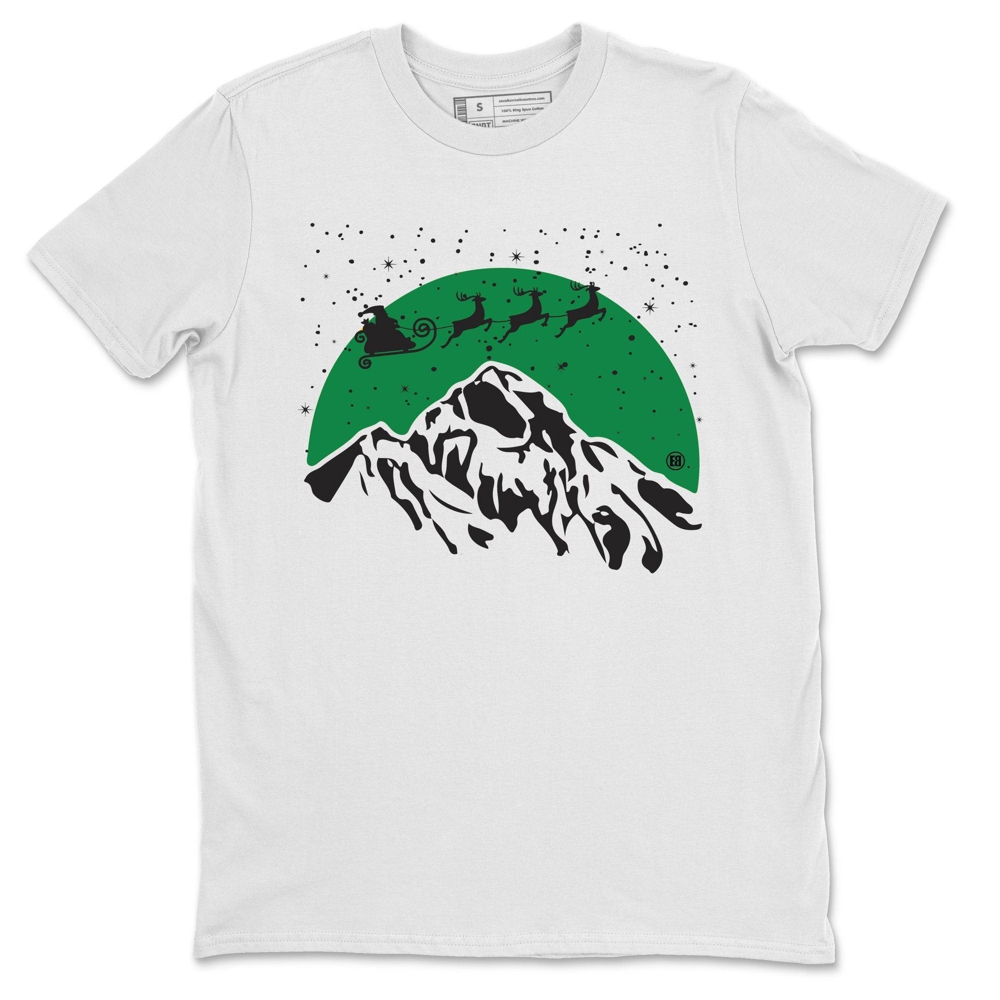 Jordan 3 Pine Green Sneaker Match Tees Santa Silhouette Sneaker Tees Jordan 3 Pine Green Sneaker Release Tees Unisex Shirts