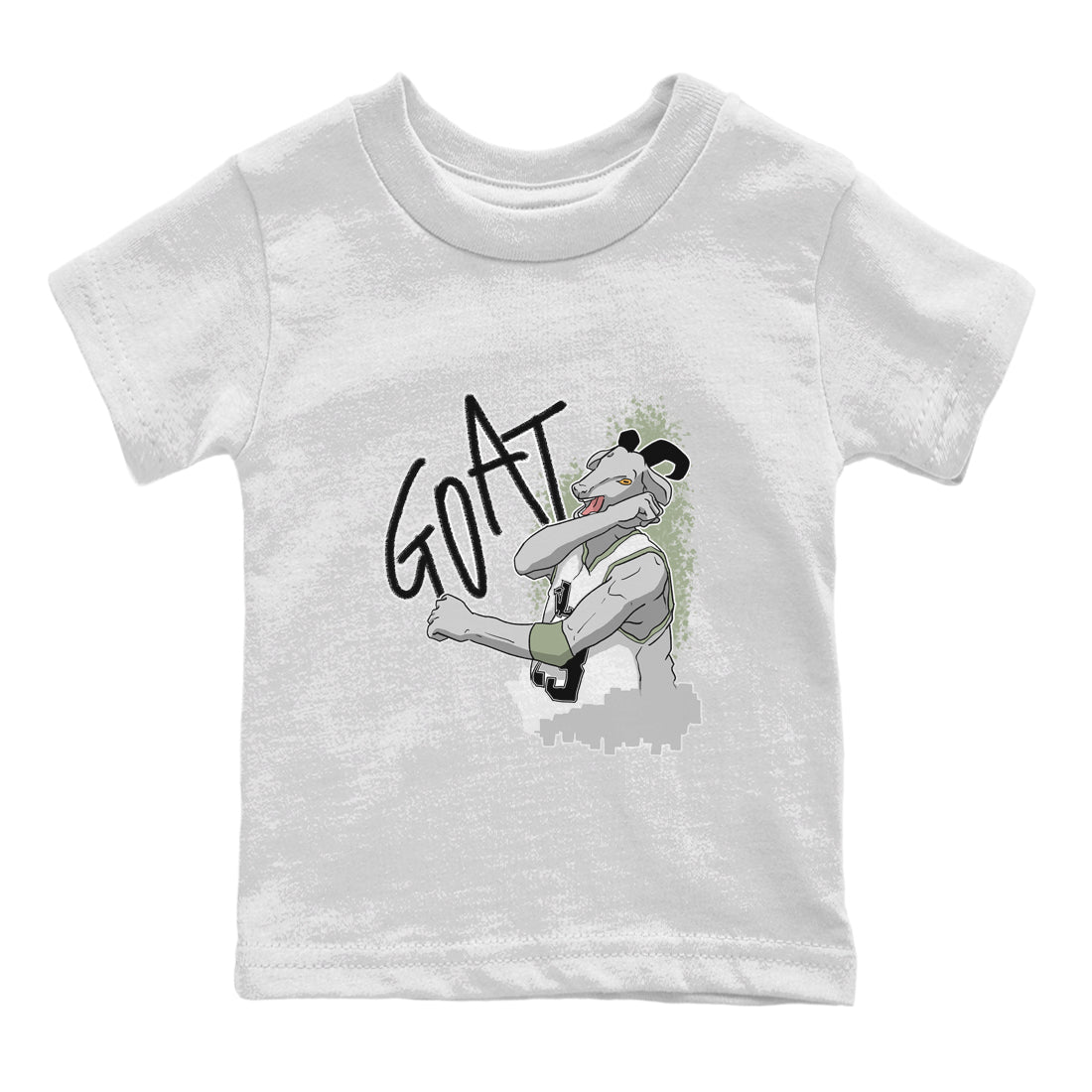 Jordan 4 Seafoam Sneaker Match Tees Screaming Goat Sneaker Tees Jordan 4 Seafoam Sneaker Release Tees Kids Shirts