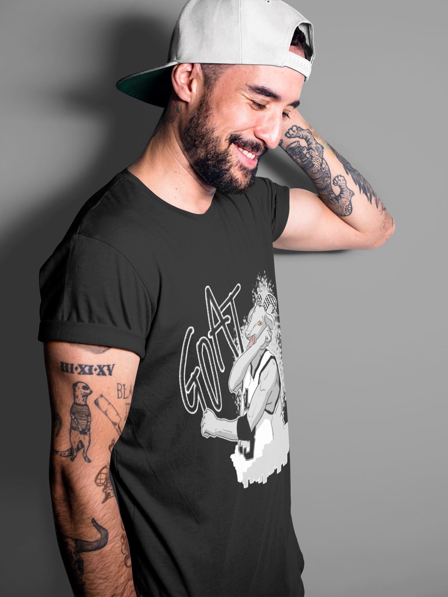 Jordan 4 Military Black Sneaker Match Tees Screaming Goat Sneaker Tees Jordan 4 Military Black Sneaker Release Tees Unisex Shirts