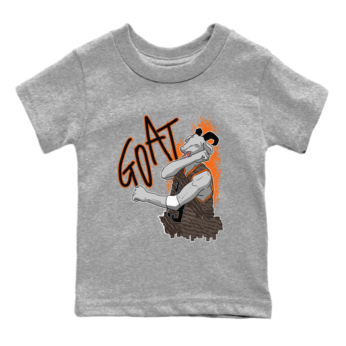 Yeezy Boost 350 Carbon Beluga shirt to match jordans Screaming Goat sneaker tees Yeezy 350 Carbon Beluga SNRT Sneaker Release Tees Crew Neck T-ShirtBaby Toddler Heather Grey 2 T-Shirt